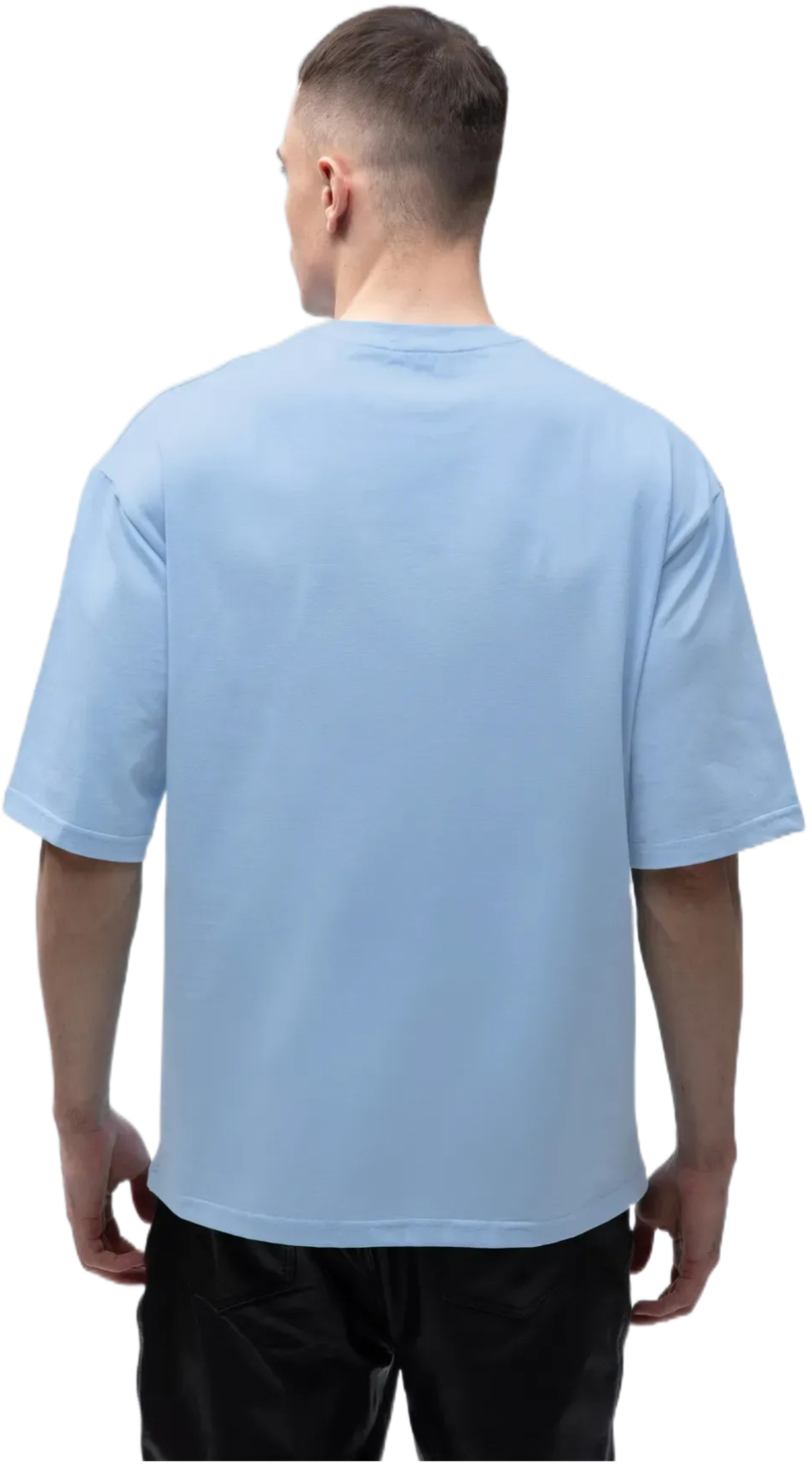 Набір футболок бавовняних чоловічих Ray Oversize U0104M-4PACK2 2XL/3XL 4шт різнокольоровихфото