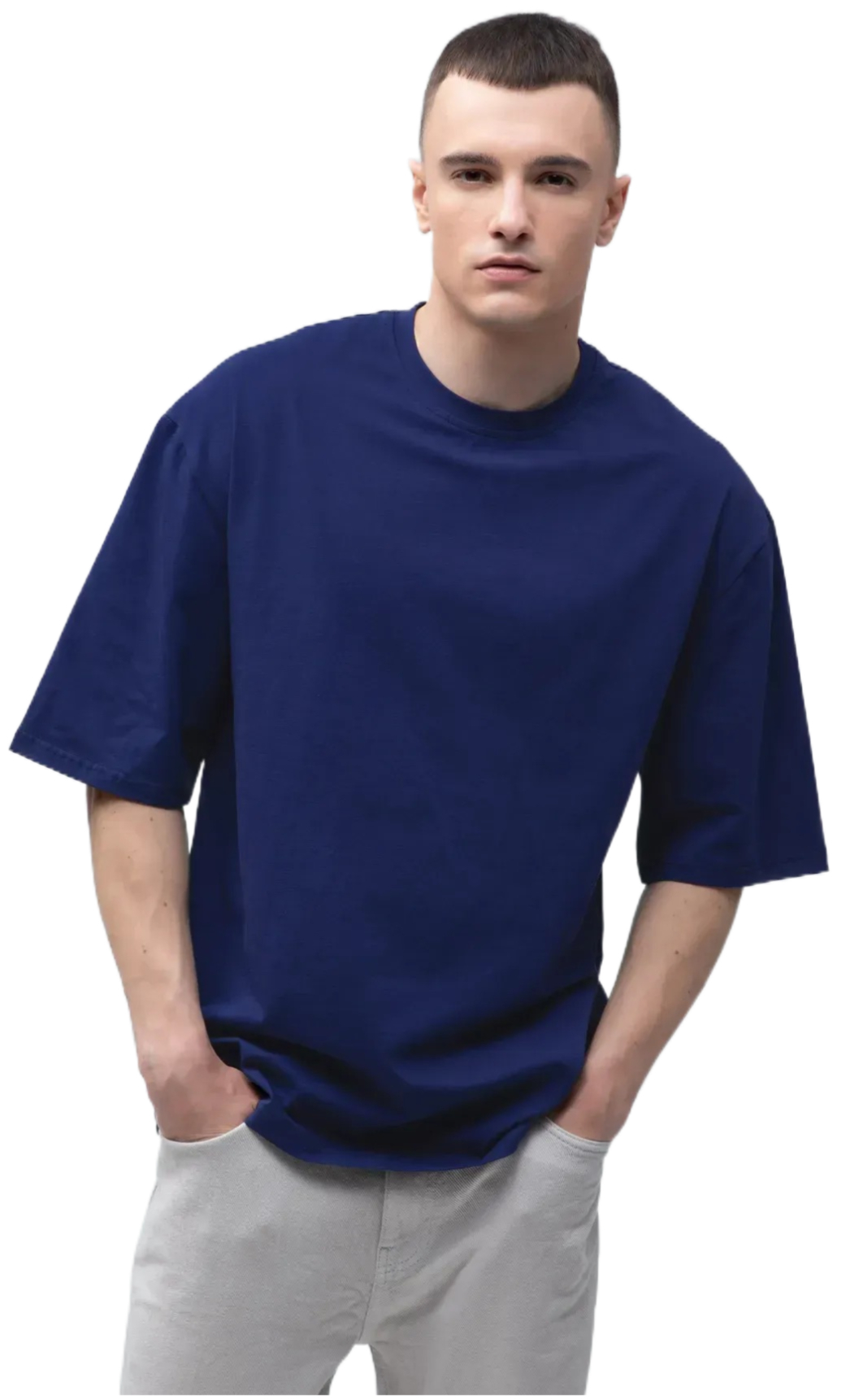 Набір футболок бавовняних чоловічих Ray Oversize U0104M-4PACK2 2XL/3XL 4шт різнокольоровихфото