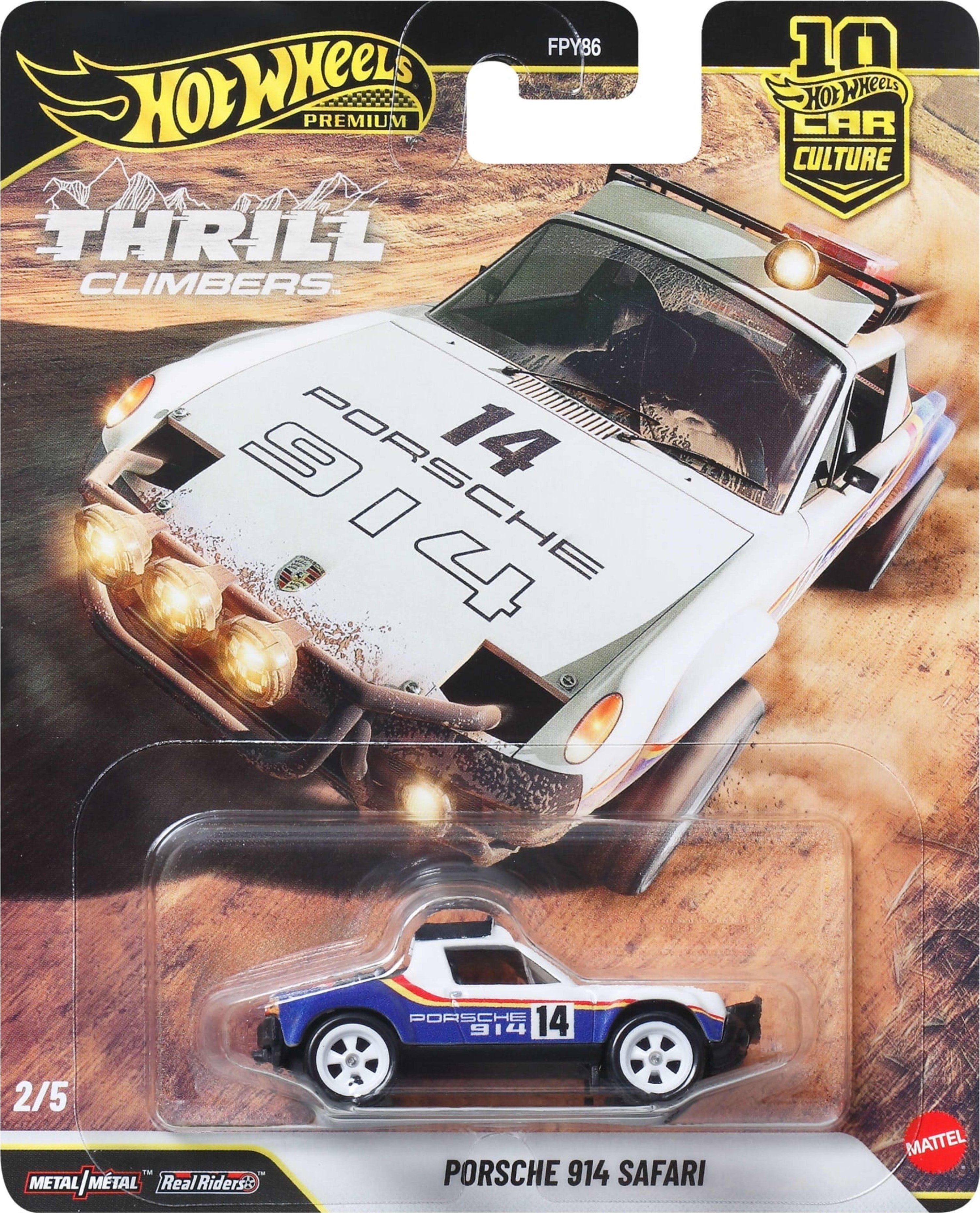 Коллекционная модель машинки Hot Wheels Porsche 914 Safari серии Car Culture (JKF22) фото6