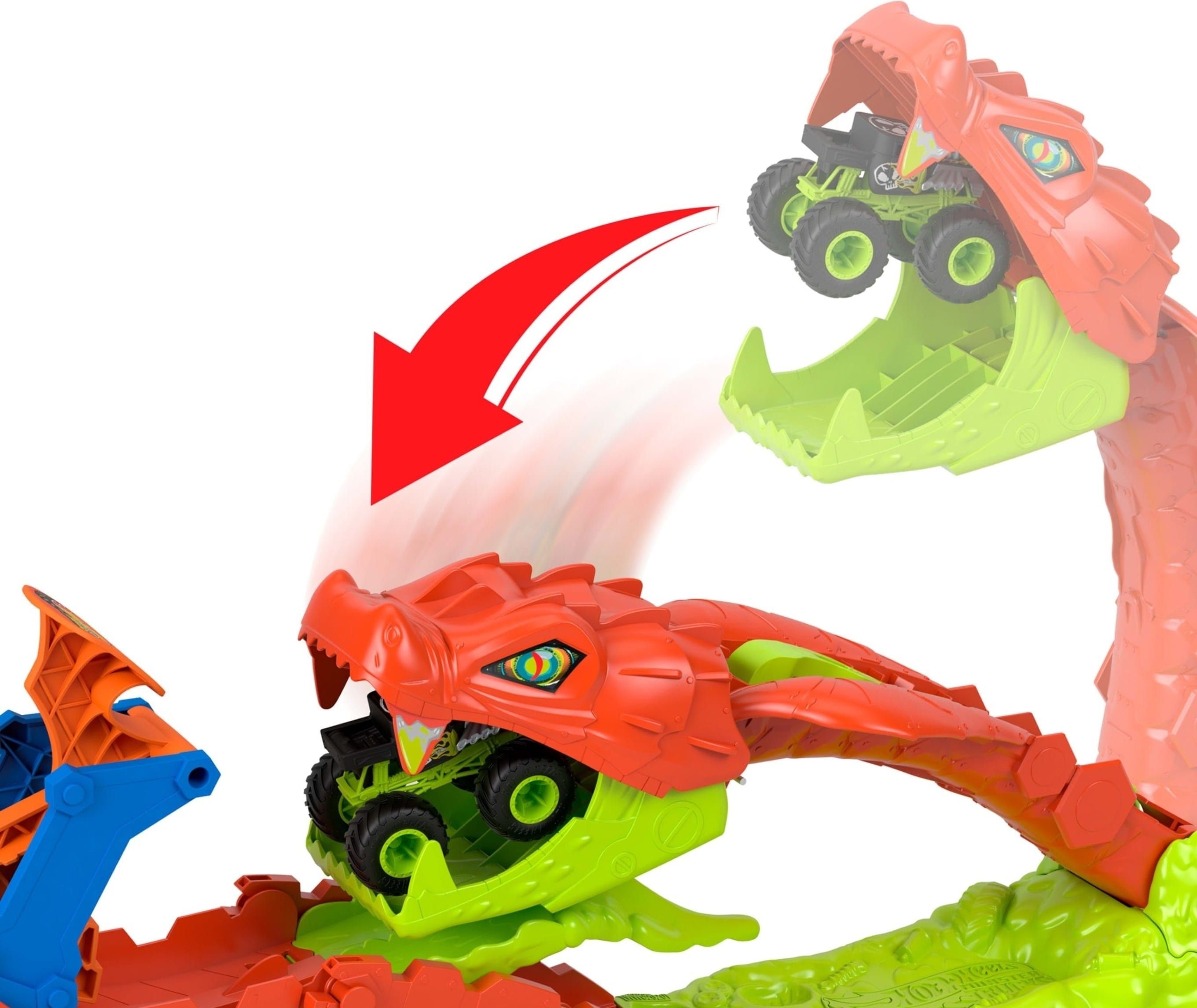 Набор Hot Wheels Атака змеи серии Monster Trucks (JJN44) фото 4