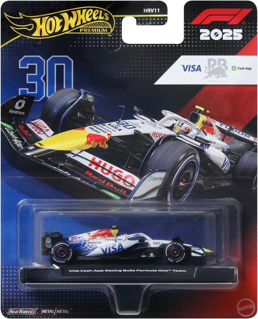 Колекційний болід Hot Wheels VCARB Liam Lawson #30 Formula 1 (JKD79)фото6