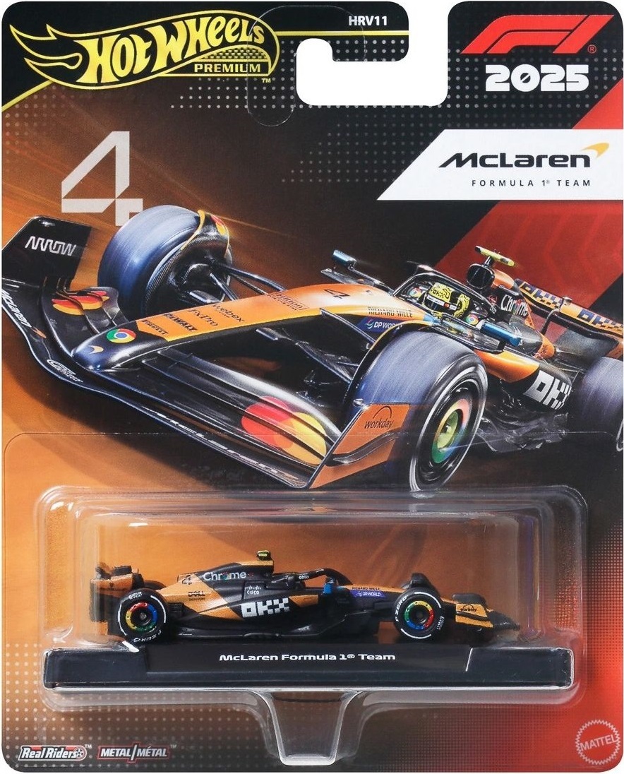 Коллекционный болид Hot Wheels McLaren Lando Norris #4 Formula 1 (JKD88) фото 5