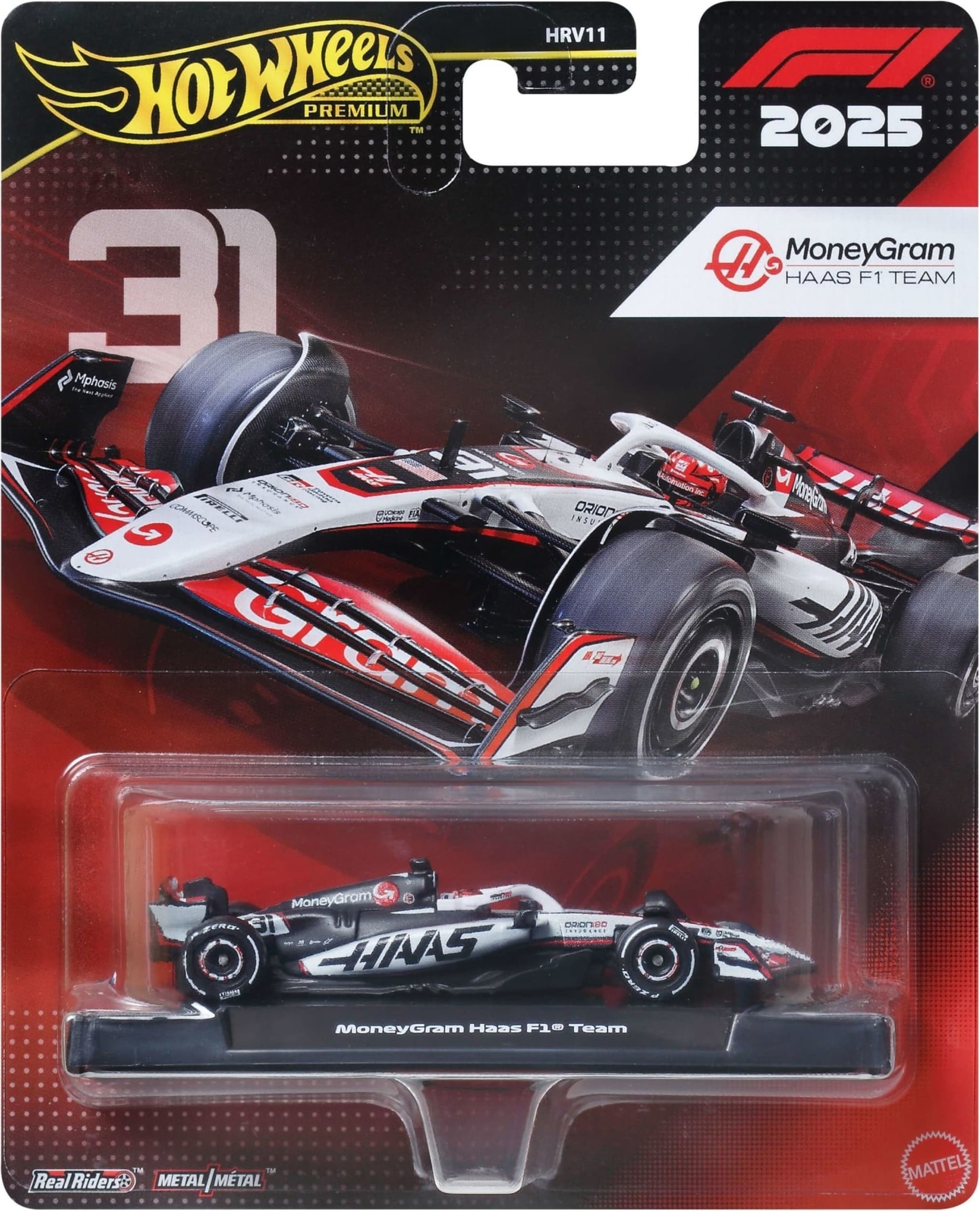 Колекційний болід Hot Wheels Haas Esteban Ocon #31 Formula 1 (JKD78)фото6