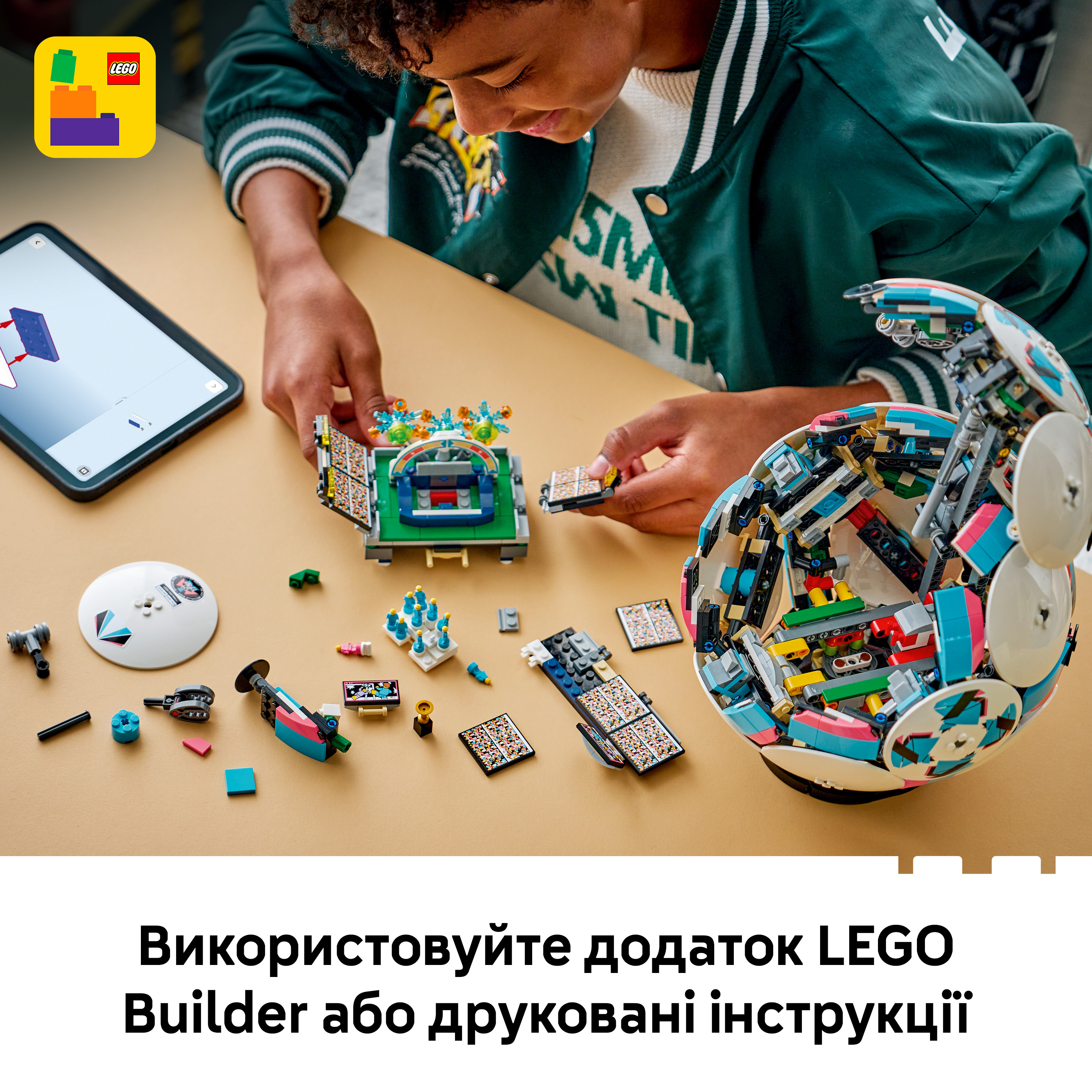 LEGO 43019 Editions Football Футбольный мяч фото 7