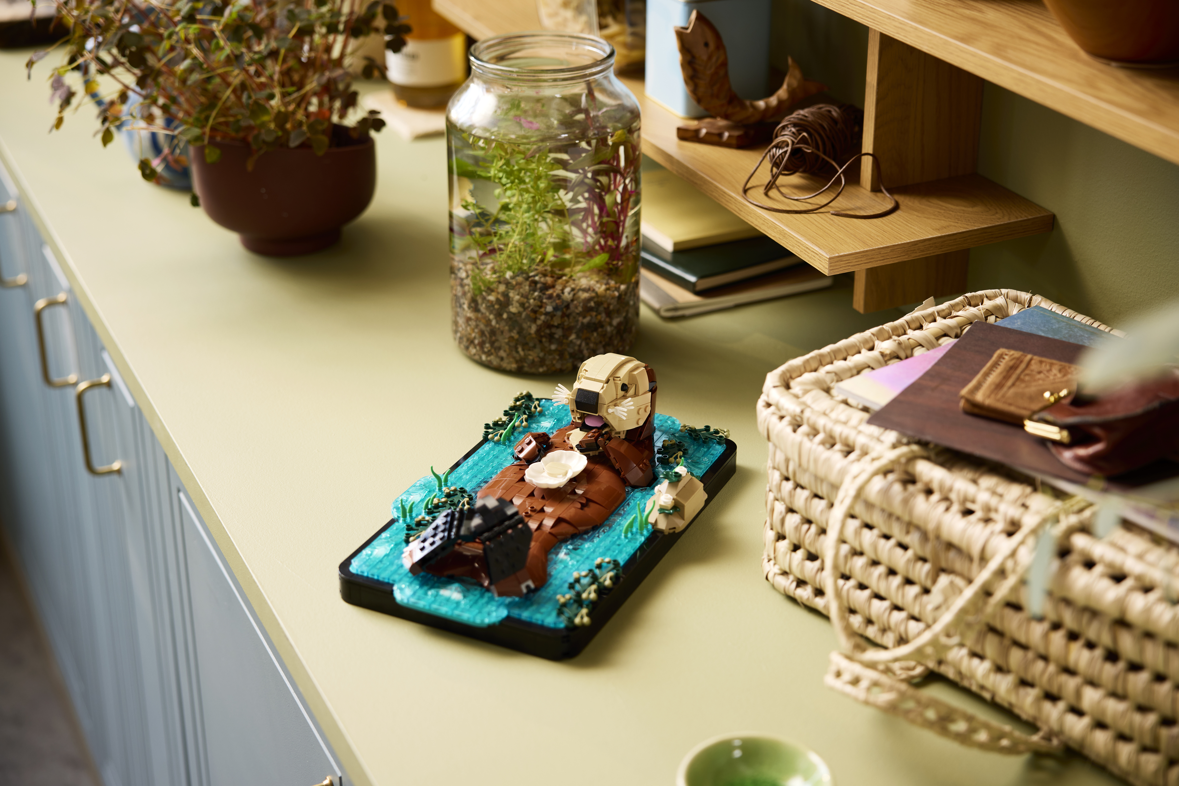 LEGO 21366 Ideas Плавающие морские выдры фото 9