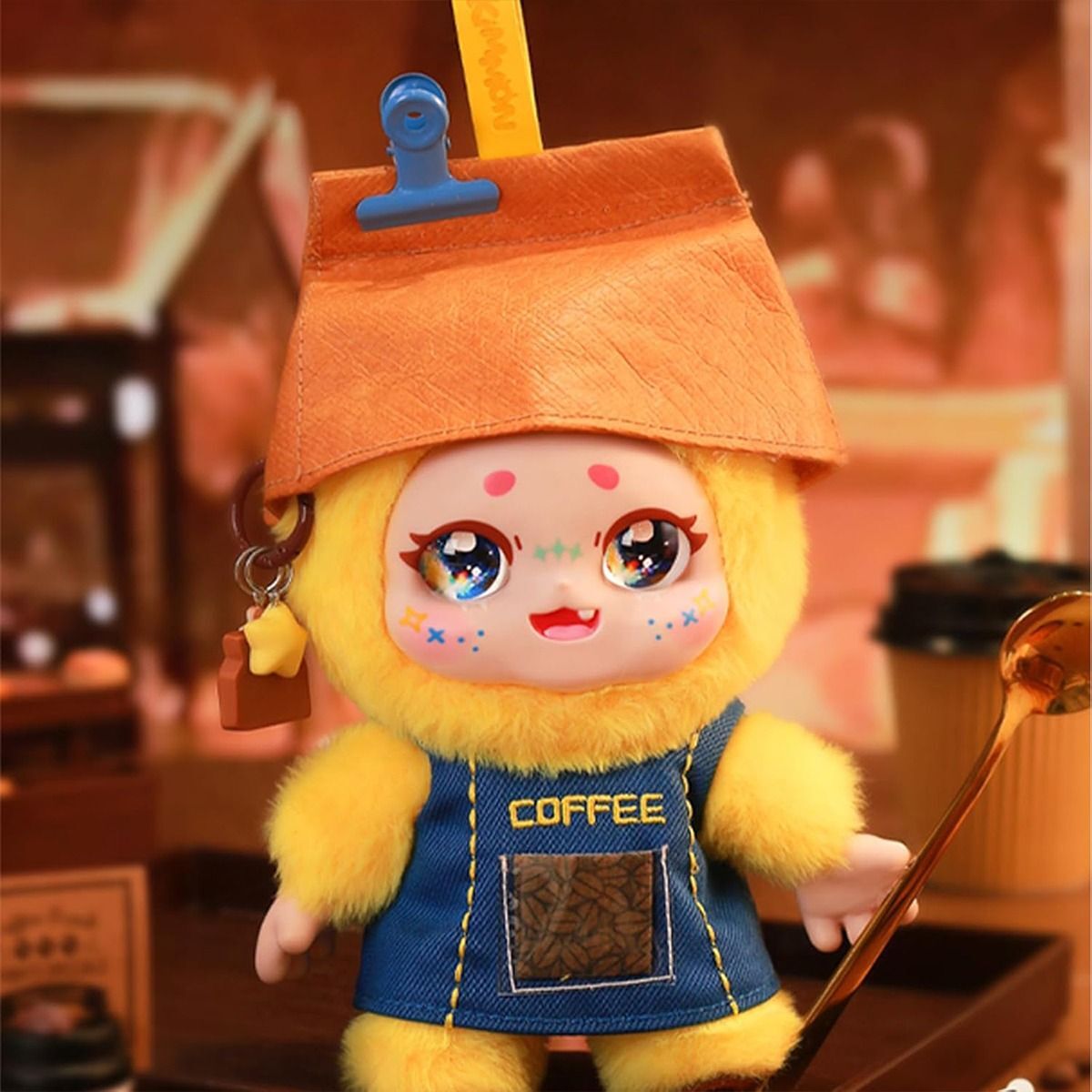 Колекційна м'яка іграшка з кільцем POP TOP Kimmon - Кавайна Кав'ярня (556023)фото