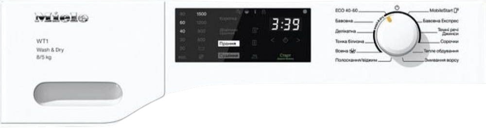Пральна машина Miele WTD 160 WCS 11TD1601UAфото