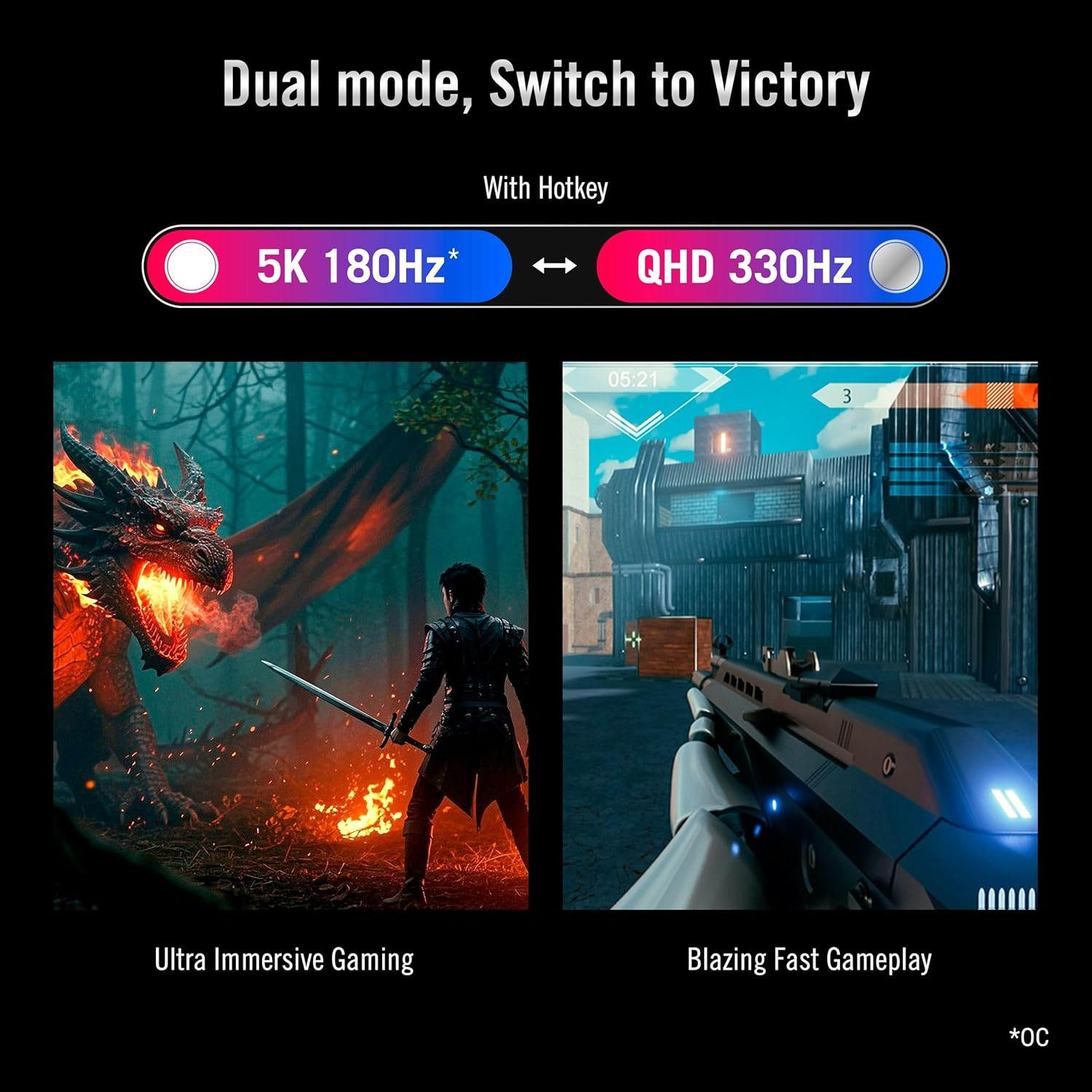 Монітор 26.5" ASUS ROG Strix 5K XG27JCG (90LM0CE0-B01371)фото4