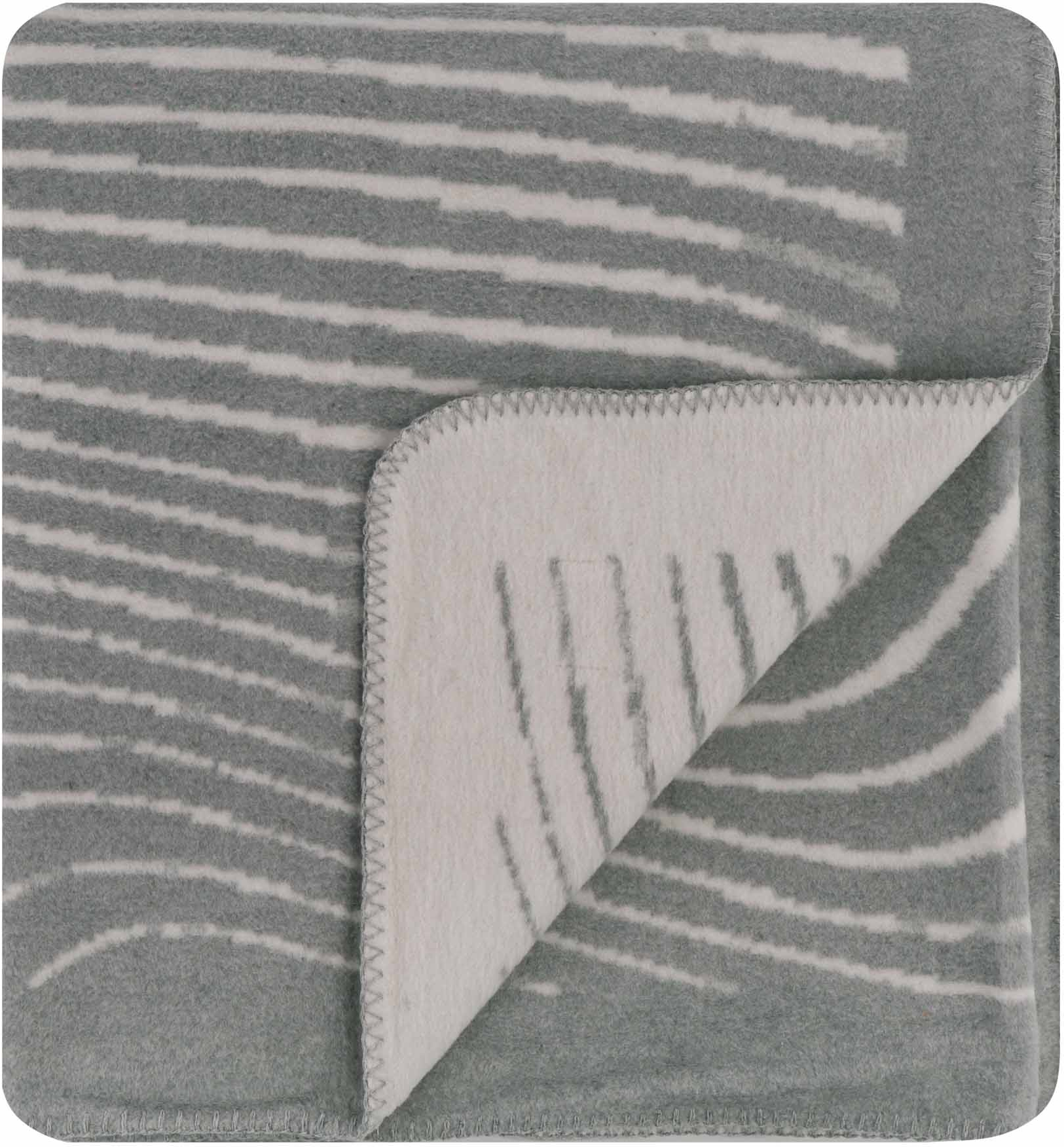 Плед ARDESTO Leonardo 200х220см, хвиля, сірий (ART0417LT)фото