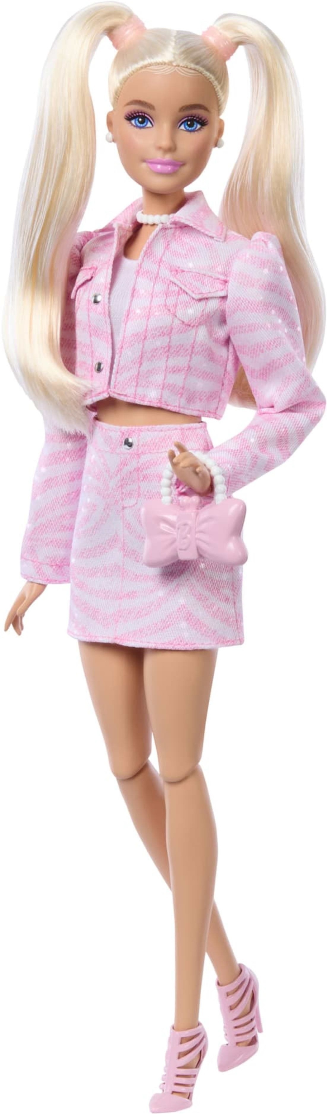 Лялька Barbie Deluxe Style – денім-сет у барбікорі (JJN69)фото2