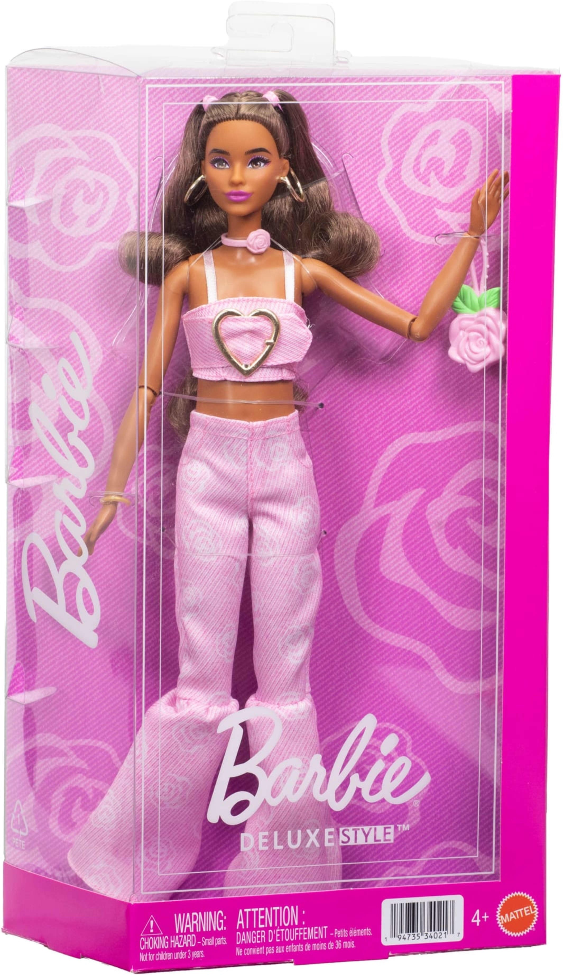 Кукла Barbie «Deluxe Style» – розовый сет в барбикоре (JJN72) фото 6