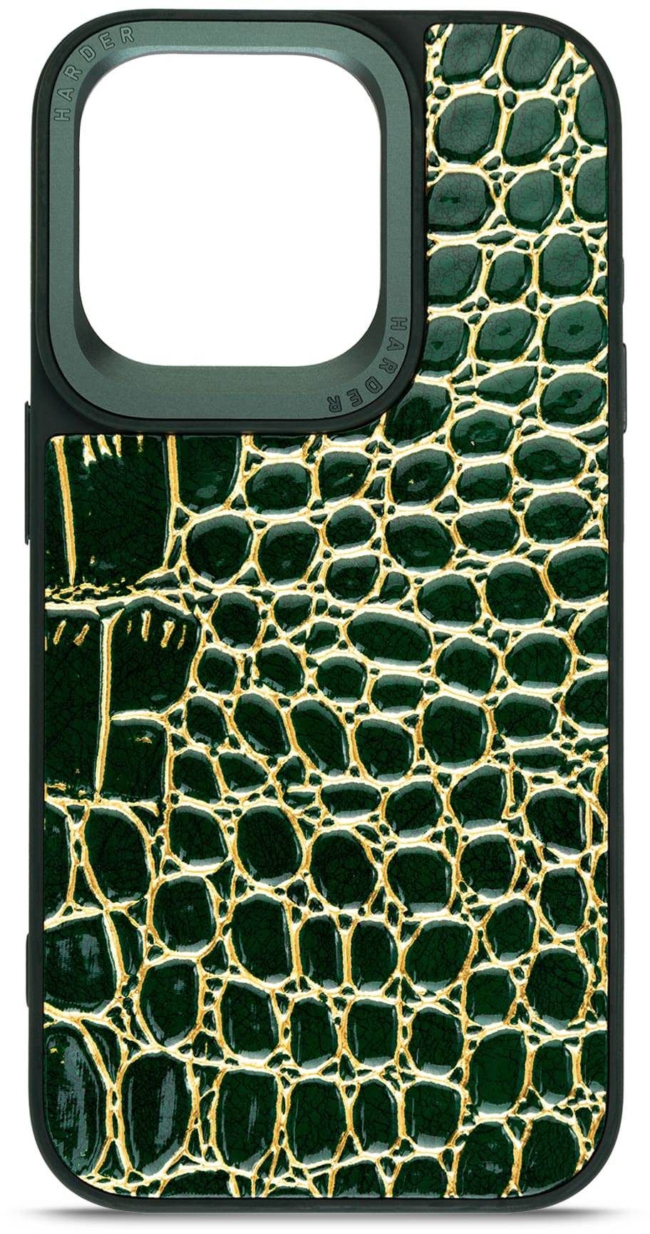 Чохол Harder Crocosaur для Apple iPhone 15 Pro Green (ARM76702)фото2