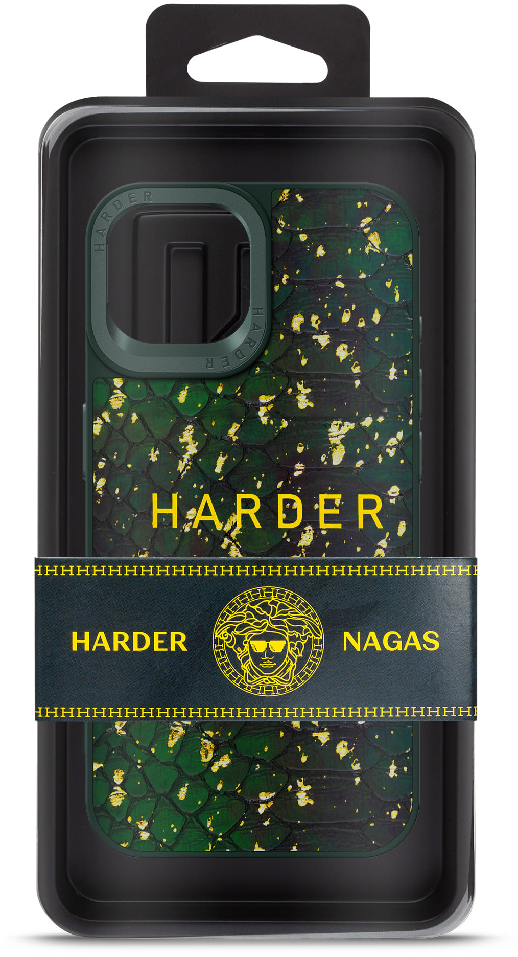 Чехол Harder Nagas для Apple iPhone 15 Green (ARM76733) фото 
