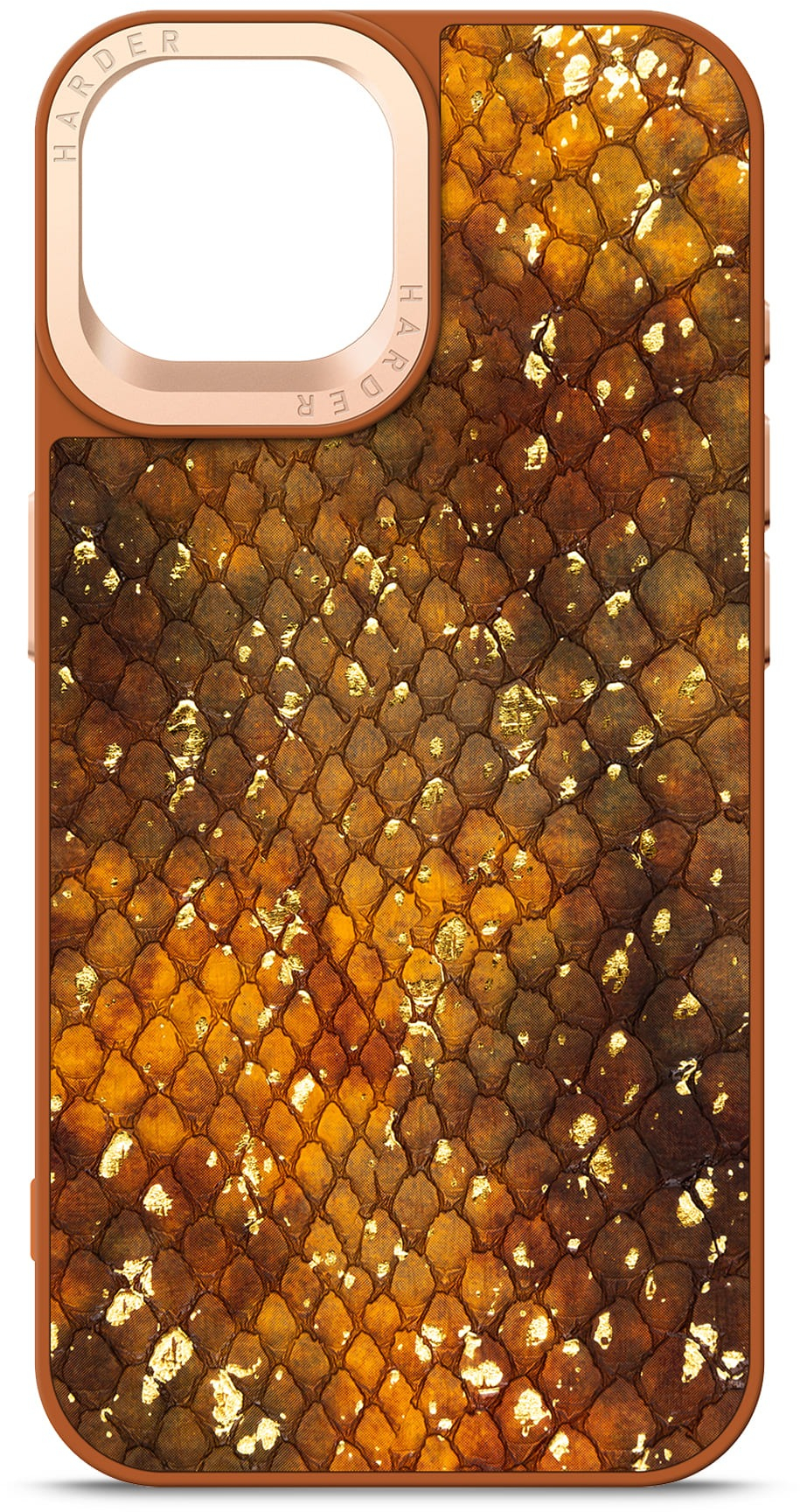 Чехол Harder Nagas для Apple iPhone 15 Brown (ARM76735) фото 2