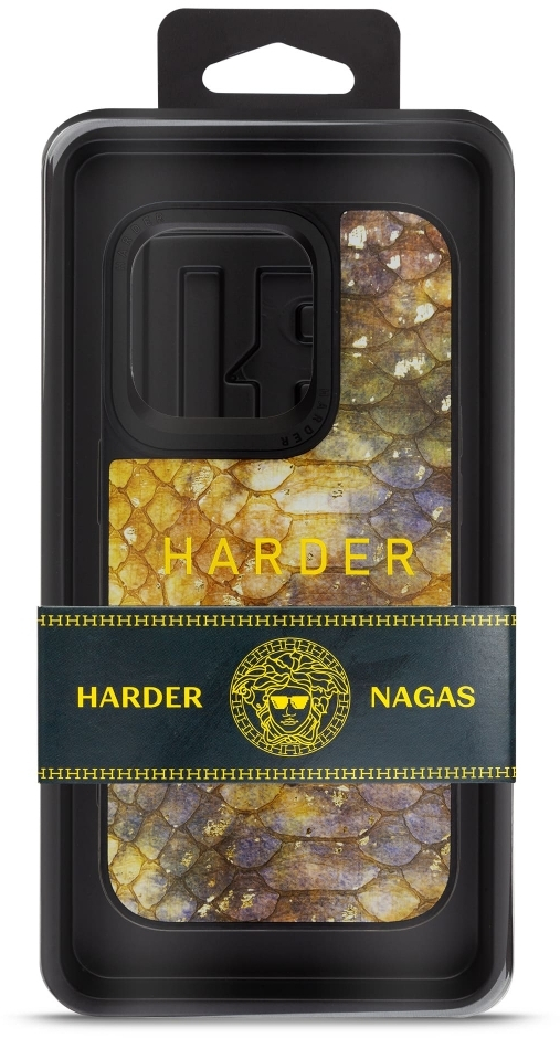 Чехол Harder Nagas для Apple iPhone 15 Pro Yellow (ARM76736) фото 3
