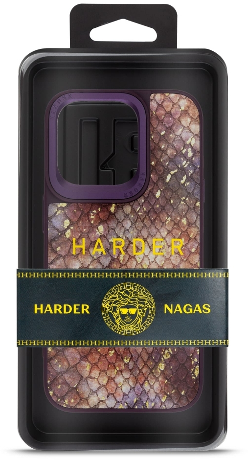 Чехол Harder Nagas для Apple iPhone 15 Pro Purple (ARM76739) фото 