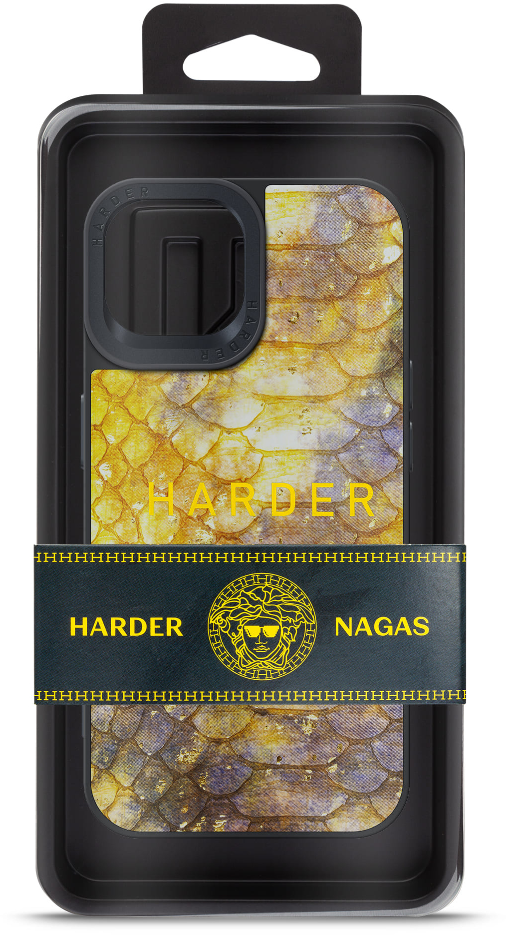 Чехол Harder Nagas для Apple iPhone 14 Yellow (ARM76746) фото 3