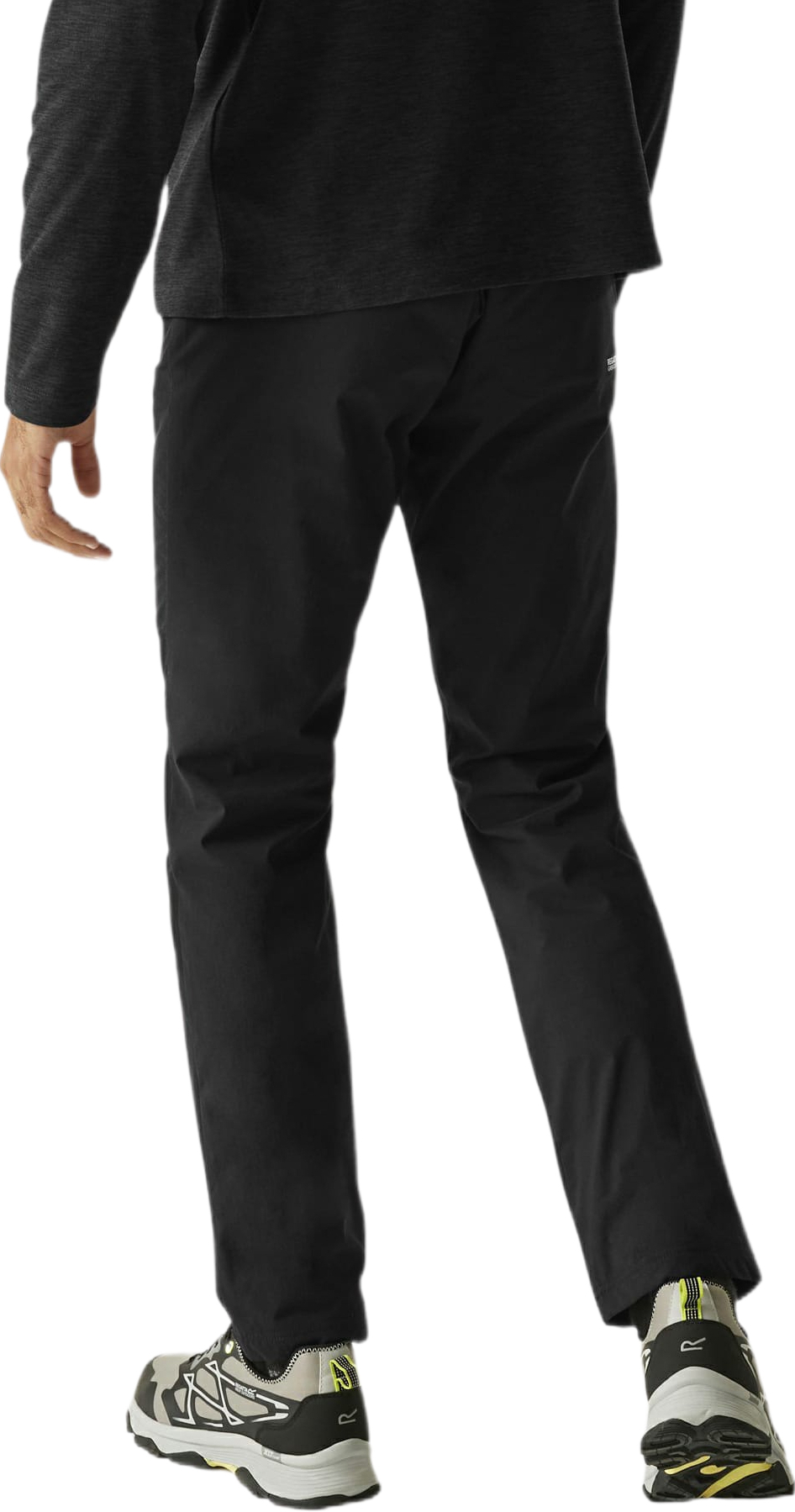 Штаны утепленные мужские Regatta HightonWtrTrs RMJ352-800 36 черные фото2