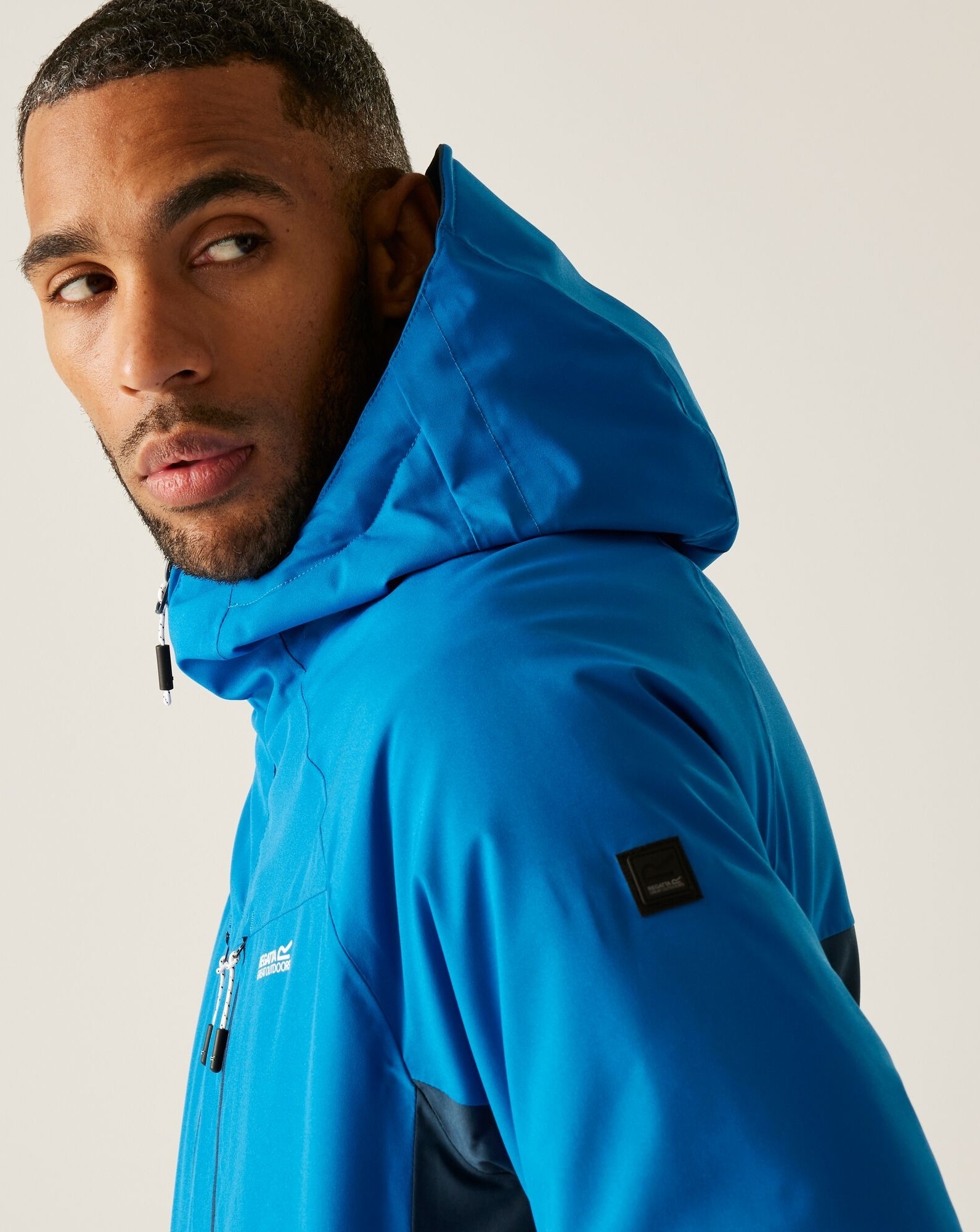 Куртка утепленная мужская Regatta HightonStrPdJkt RMP435-ZSQ S синяя/голубая фото 