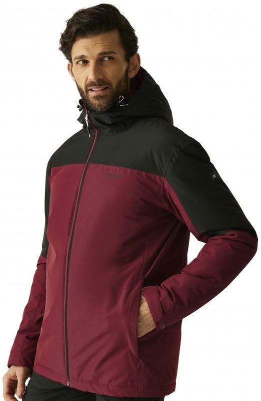 Куртка утепленная мужская Regatta Thornridge RMP437-ZR0 2XL красная/черная фото 