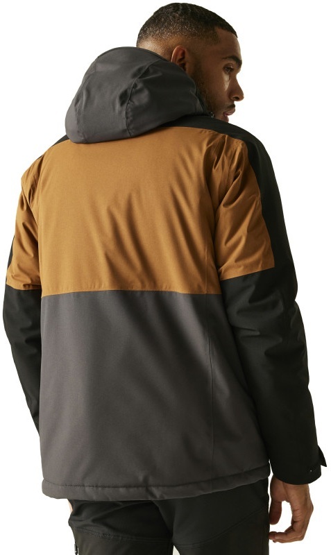 Куртка утеплена чоловіча Regatta MalandInsulated RMP450-ZK3 2XL коричнева/чорнафото2