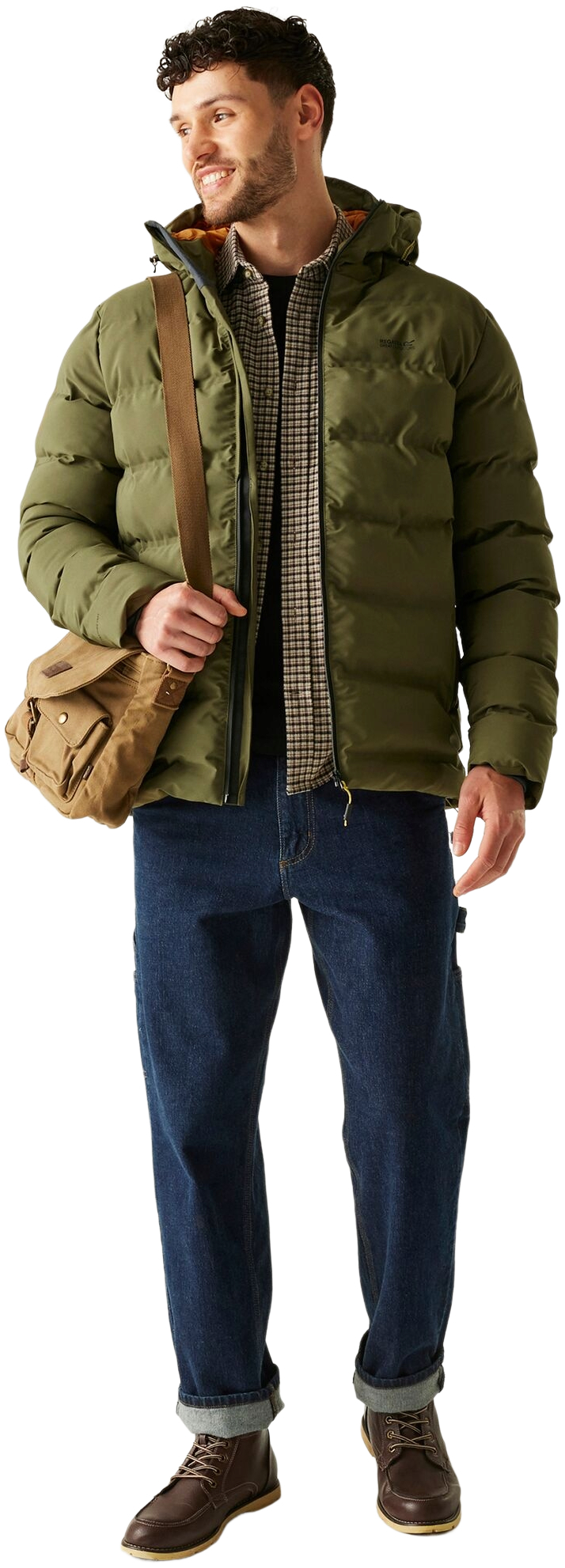 Куртка чоловіча Regatta AltoroThermal RMN 301-ZTB S хакі/поморанчевафото