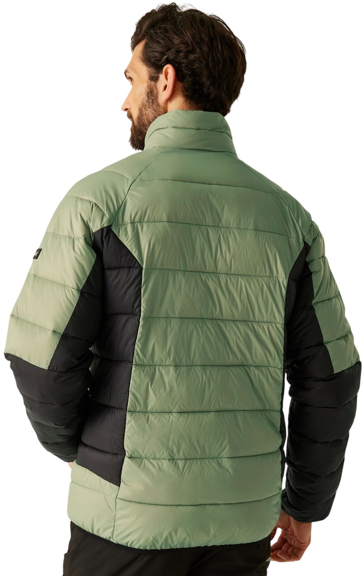 Куртка чоловіча Regatta Dalent RMN 305-ZIK L зелена/чорнафото2