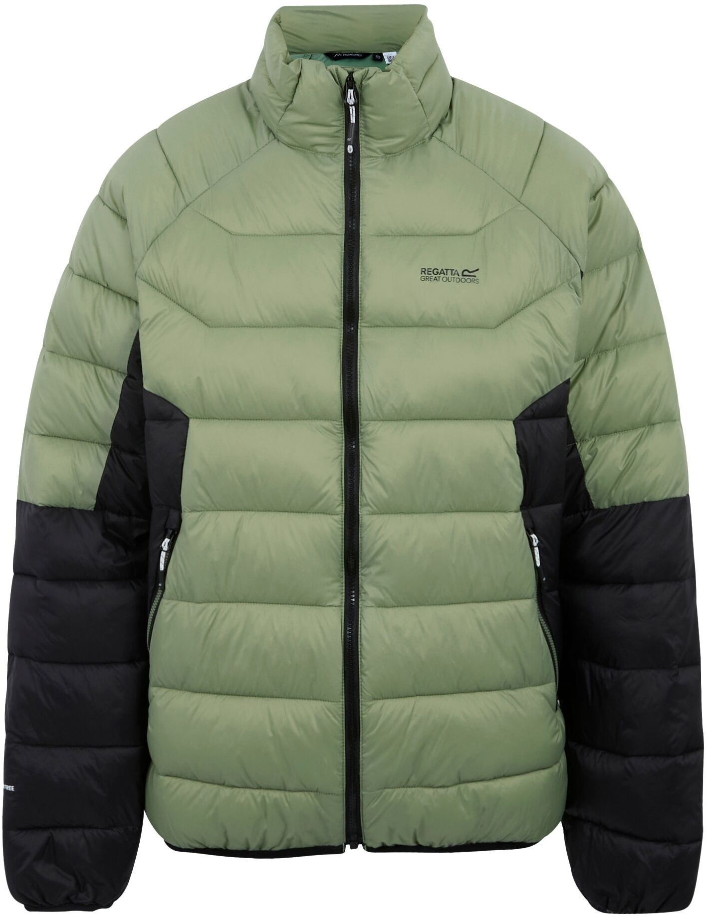 Куртка чоловіча Regatta Dalent RMN 305-ZIK L зелена/чорнафото7