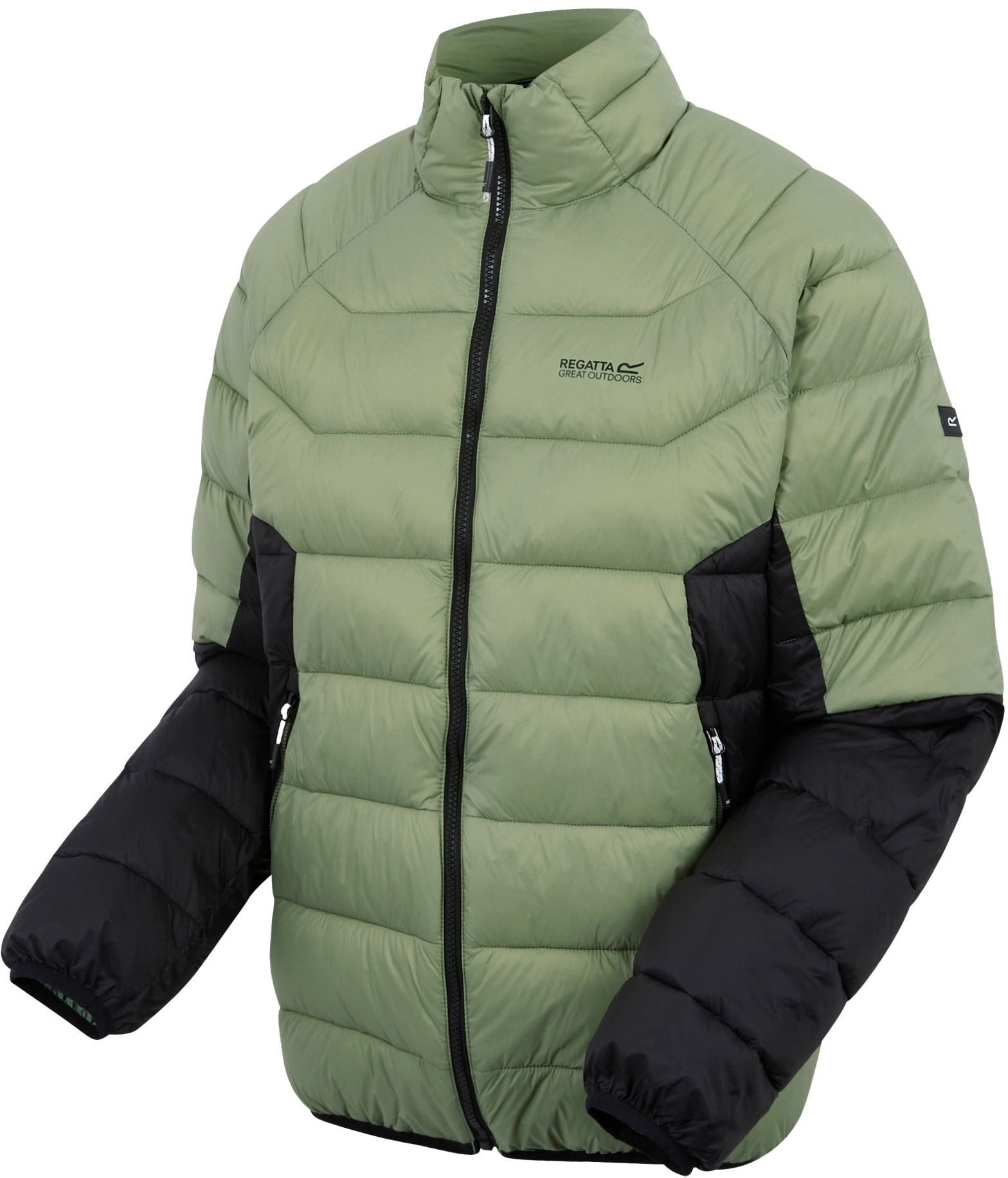 Куртка чоловіча Regatta Dalent RMN 305-ZIK L зелена/чорнафото9