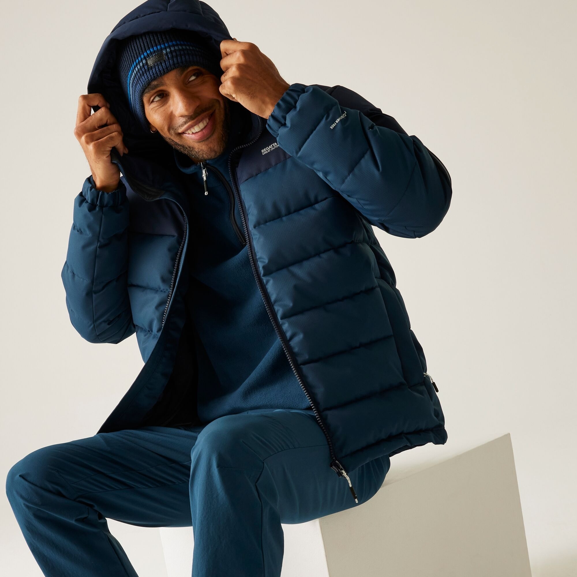 Куртка чоловіча Regatta Aldthorn RMN 306-0Z9 2XL синійфото