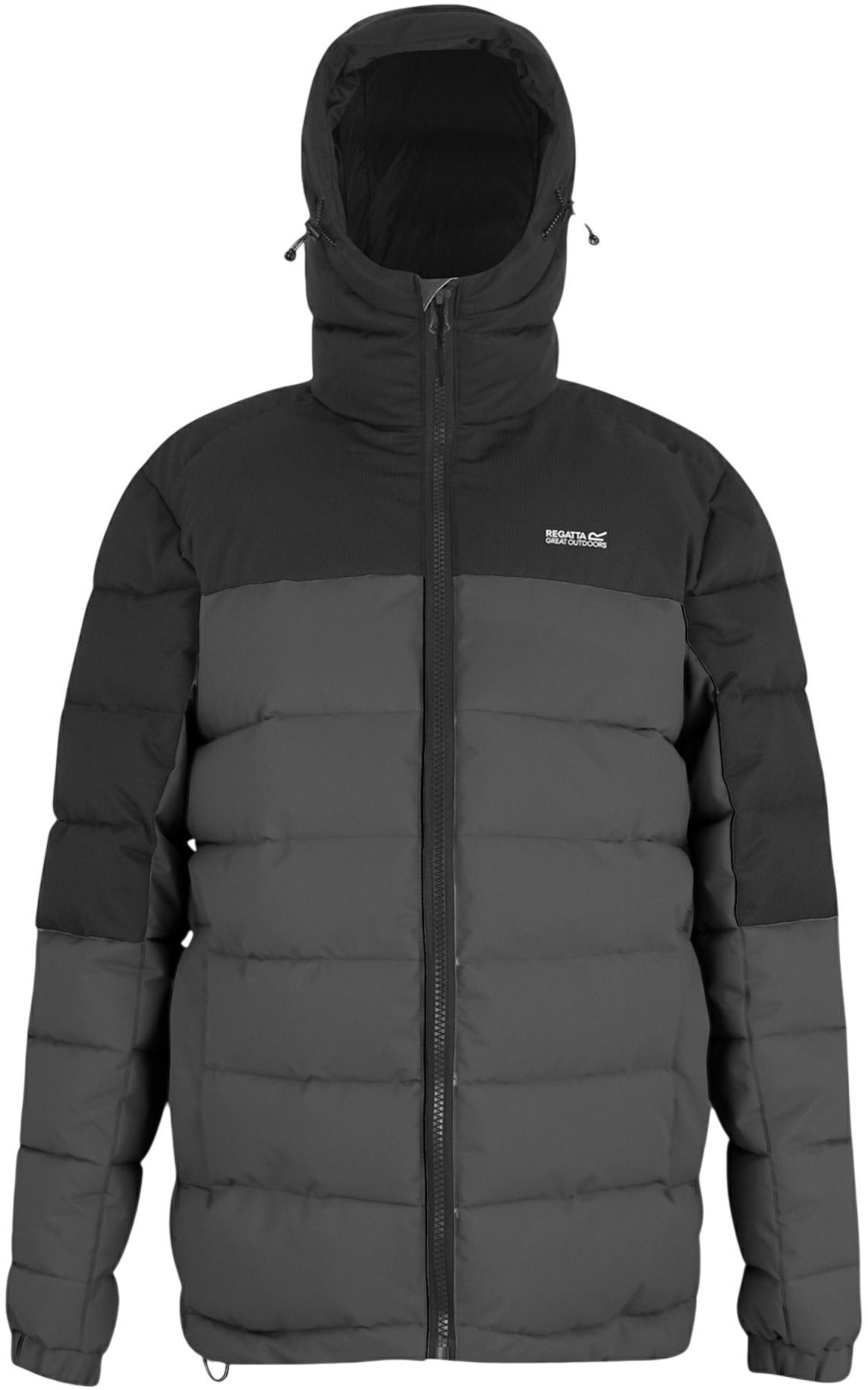 Куртка чоловіча Regatta Aldthorn RMN 306-61G 3XL чорна/сірафото