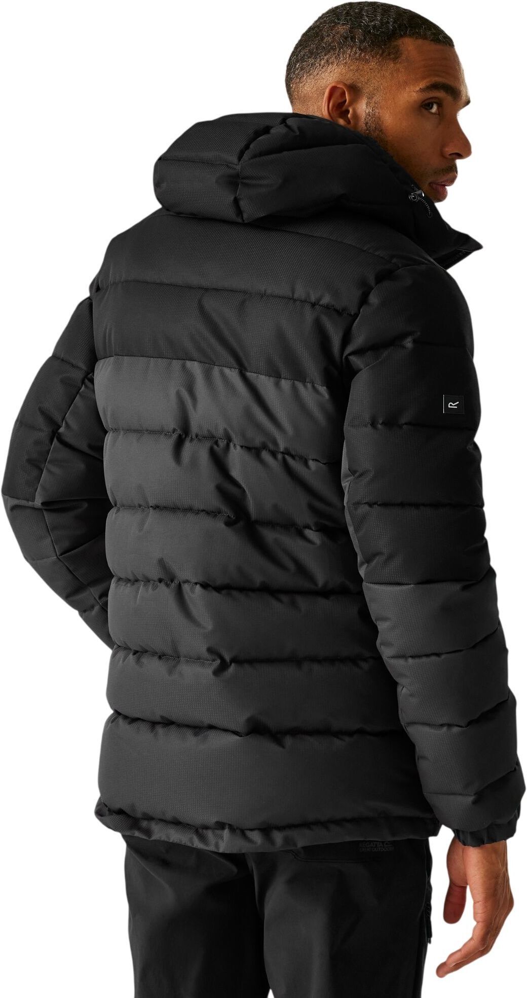 Куртка чоловіча Regatta Aldthorn RMN 306-61G 3XL чорна/сірафото