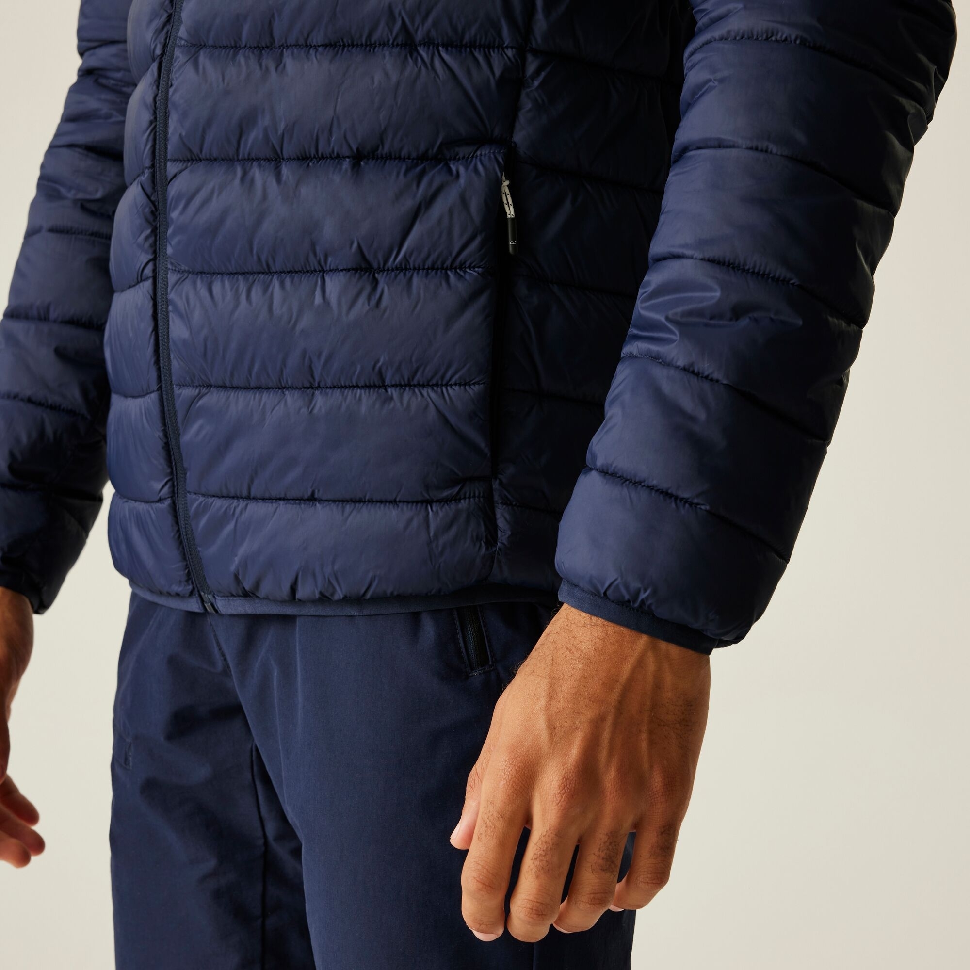 Куртка демисезонная мужская Regatta HoodedMarizion RMN223-00A XL синяя фото 5