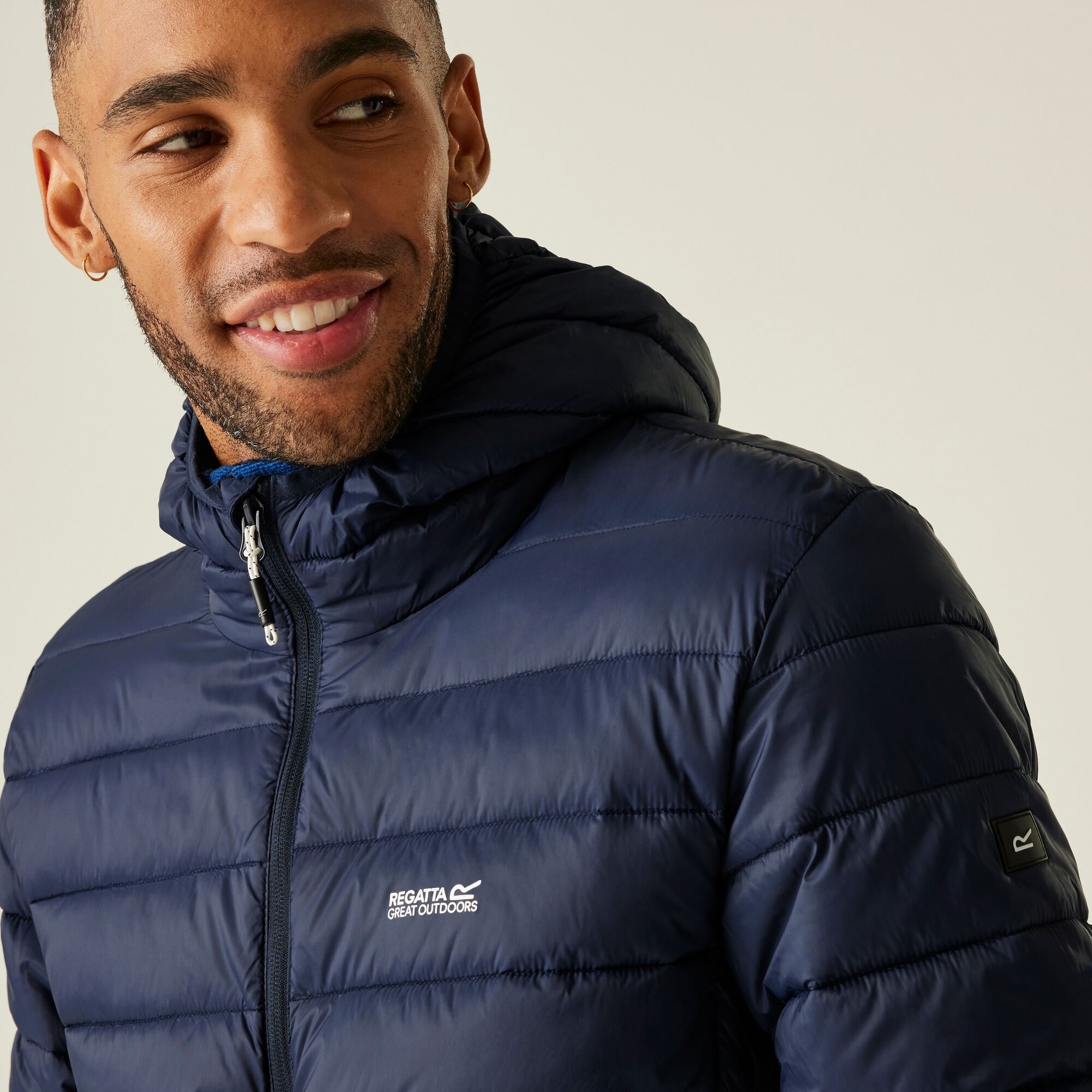 Куртка демісезонна чоловіча Regatta HoodedMarizion RMN223-00A 2XL синяфото4