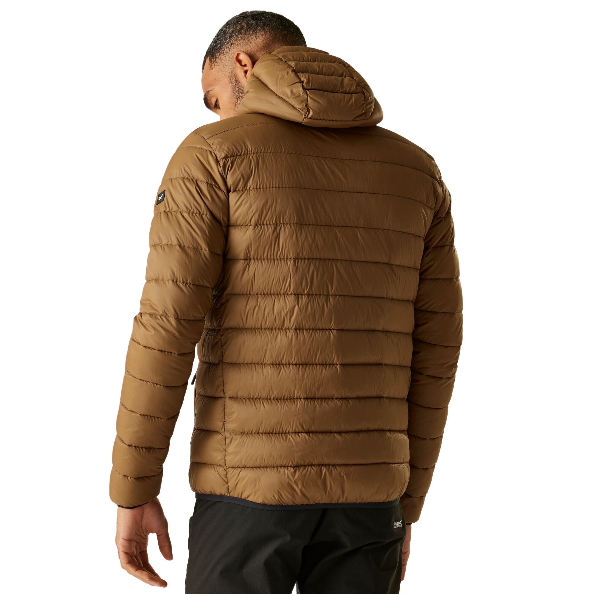 Куртка демисезонная мужская Regatta HoodedMarizion RMN223-ZN0 2XL коричневая фото 2