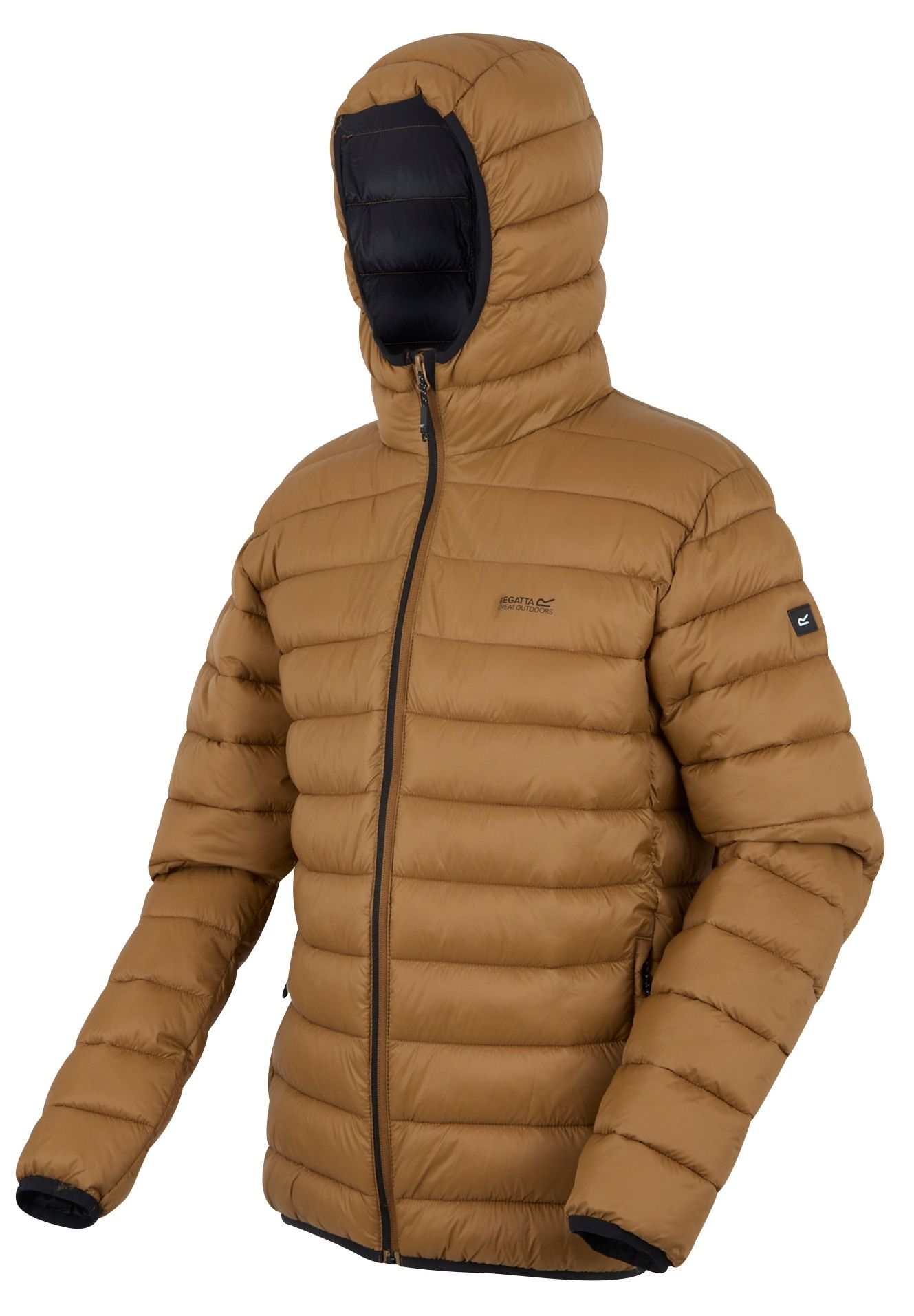 Куртка демисезонная мужская Regatta HoodedMarizion RMN223-ZN0 2XL коричневая фото 7