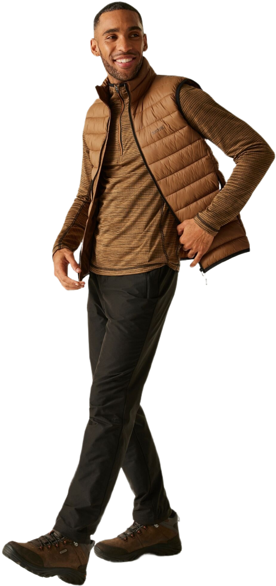 Жилет чоловічий Regatta MarizionBW RMB135-ZN0 M коричневийфото