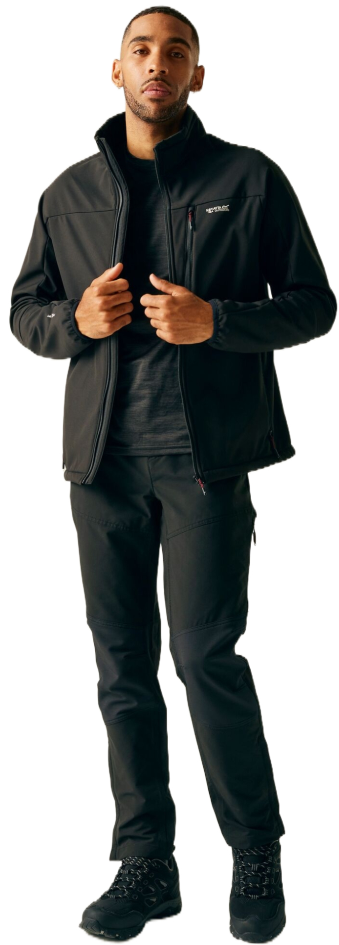 Ветровка спортивная мужская Regatta Moutdale RML282-800 L черная фото 3