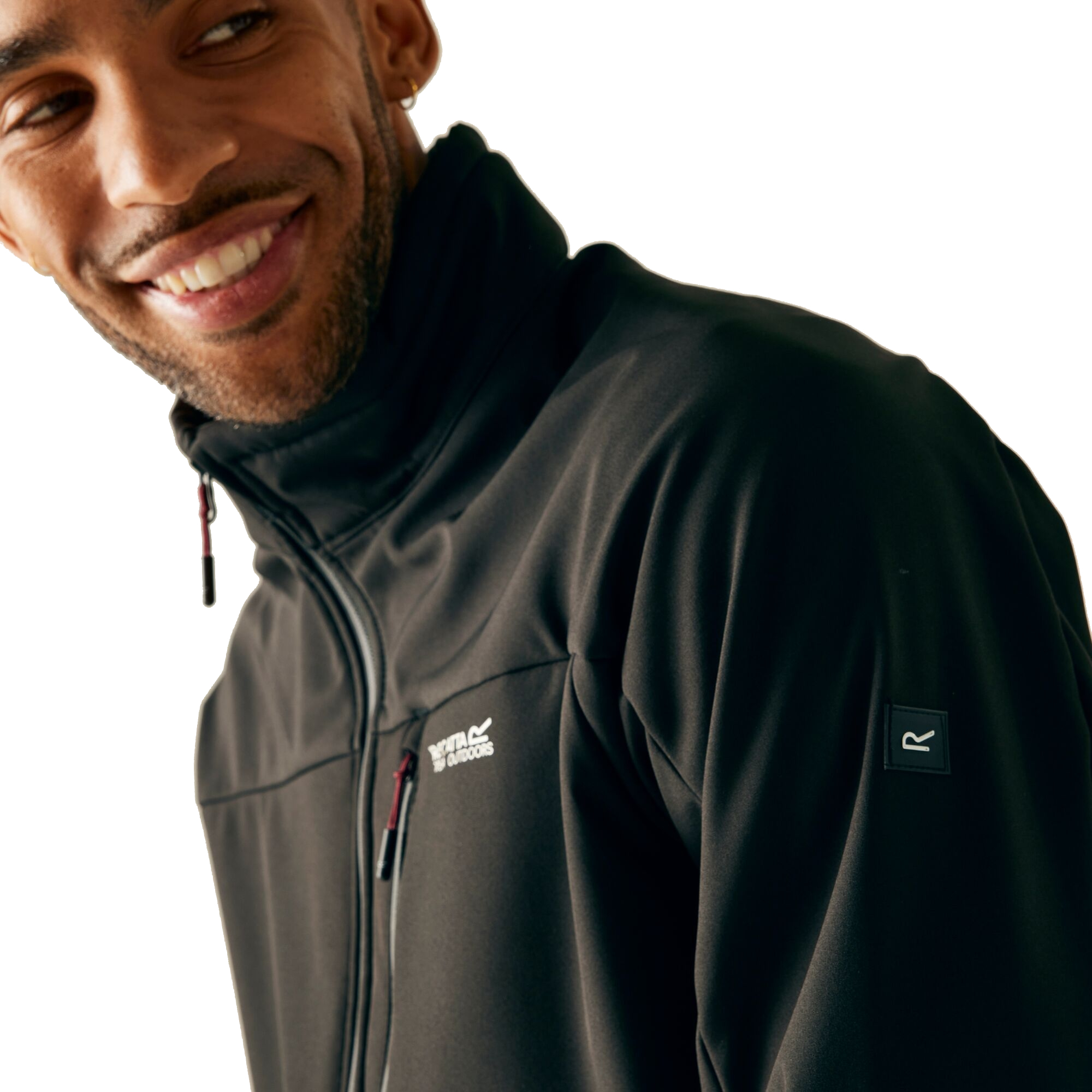 Ветровка спортивная мужская Regatta Moutdale RML282-800 2XL черная фото 4