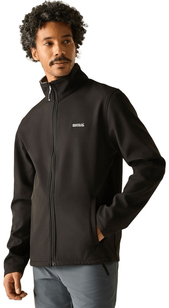 Вітровка спортивна чоловіча Regatta CeraV RML210-800 2XL чорнафото4