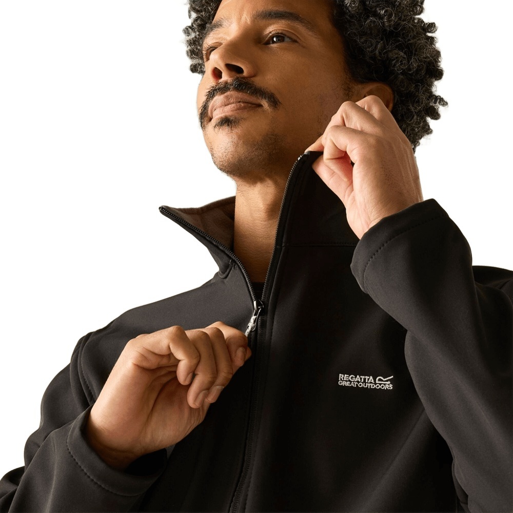 Ветровка спортивная мужская Regatta CeraV RML210-800 3XL черная фото 6