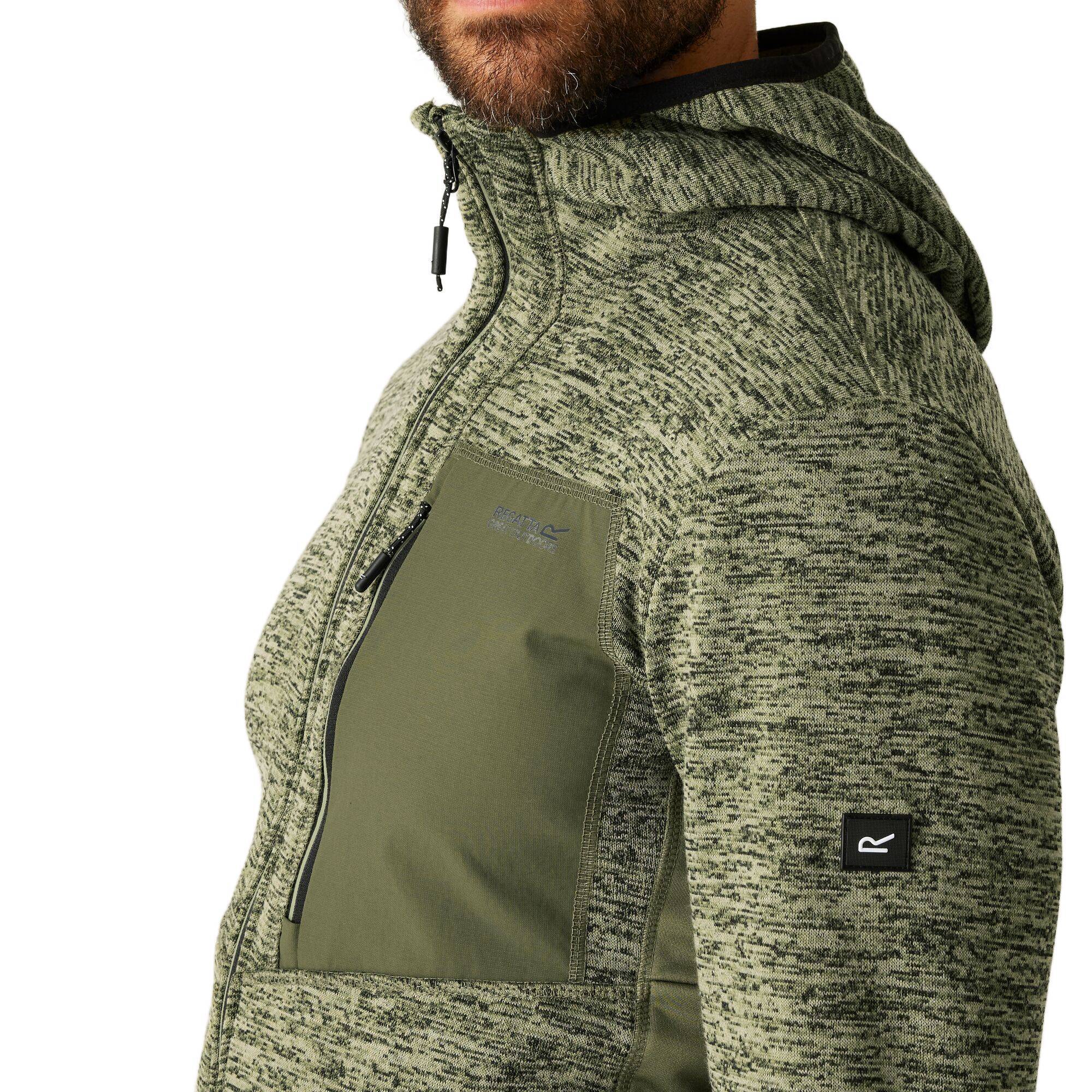 Кофта флисовая мужская Regatta Alven RMA651-ZLZ 2XL хаки фото 3