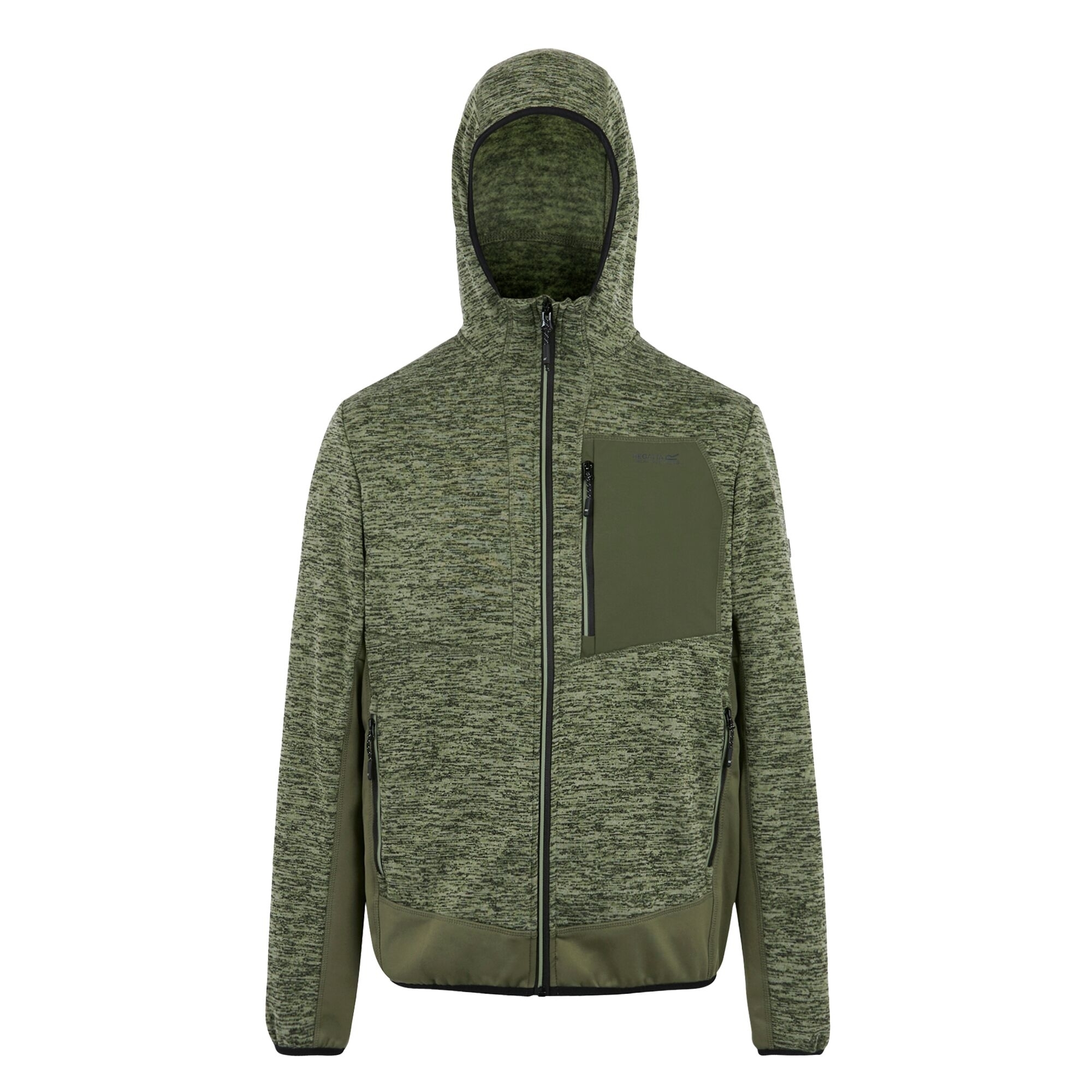 Кофта флисовая мужская Regatta Alven RMA651-ZLZ 2XL хаки фото 7