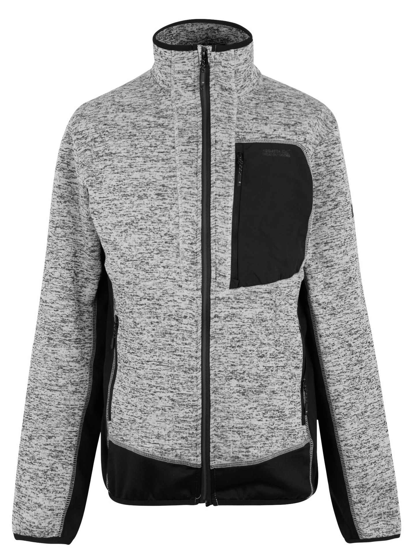 Кофта флисовая мужская Regatta Baslinn RMA652-ZL7 XL серая фото 5