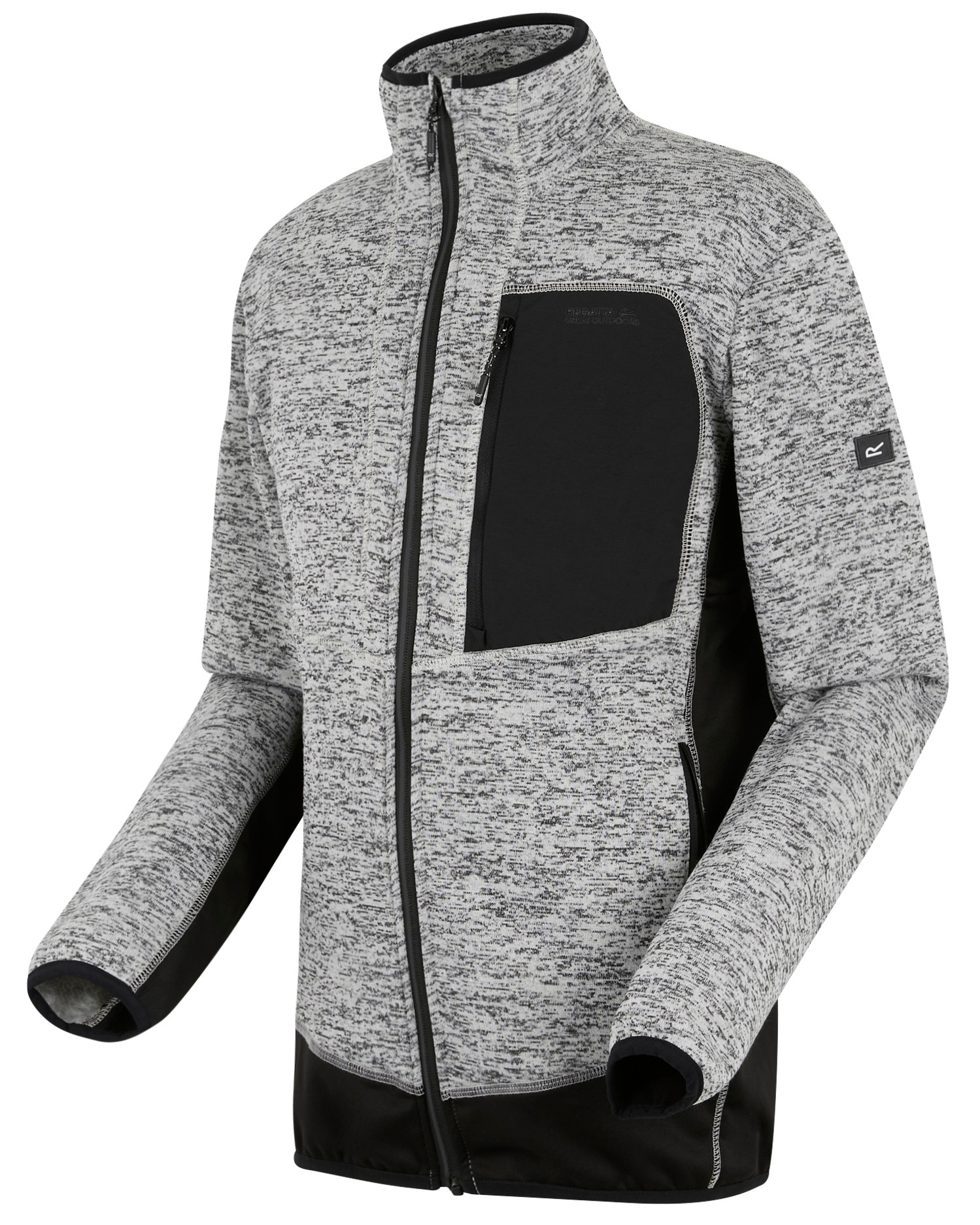 Кофта флисовая мужская Regatta Everet RMA675-61I XL серая фото 7