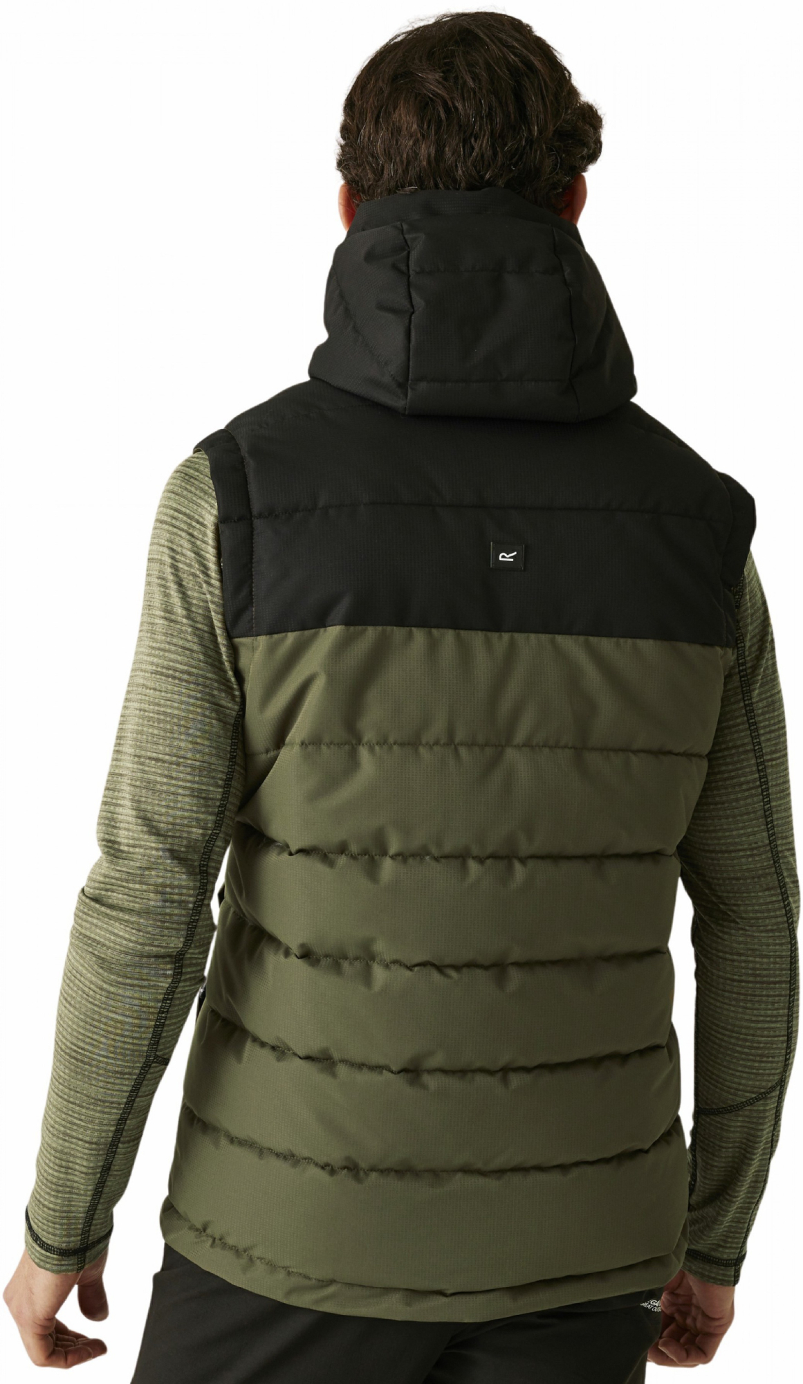 Жилет чоловічий Regatta AldthornB/W RMB182-ZYI 3XL хакіфото