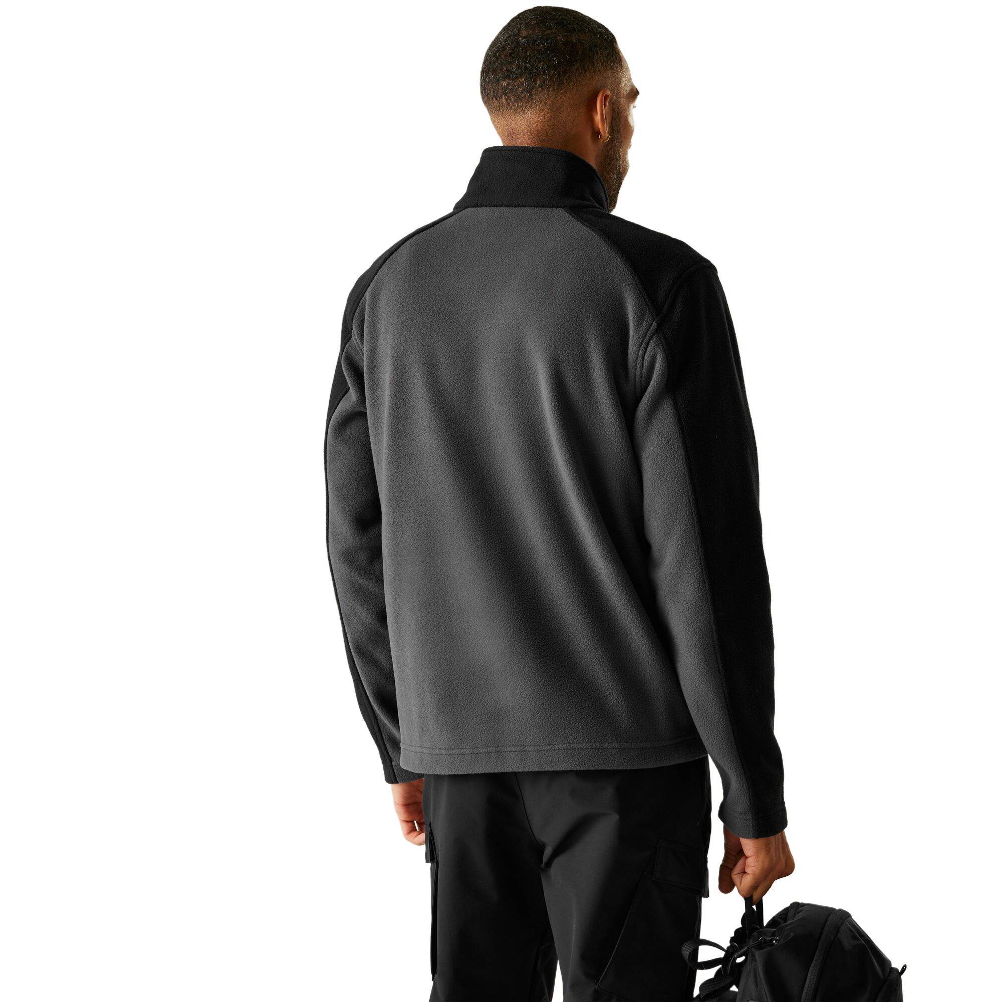 Кофта флисовая мужская Regatta HedmanII RMA192-6QQ S темно-серая фото 2