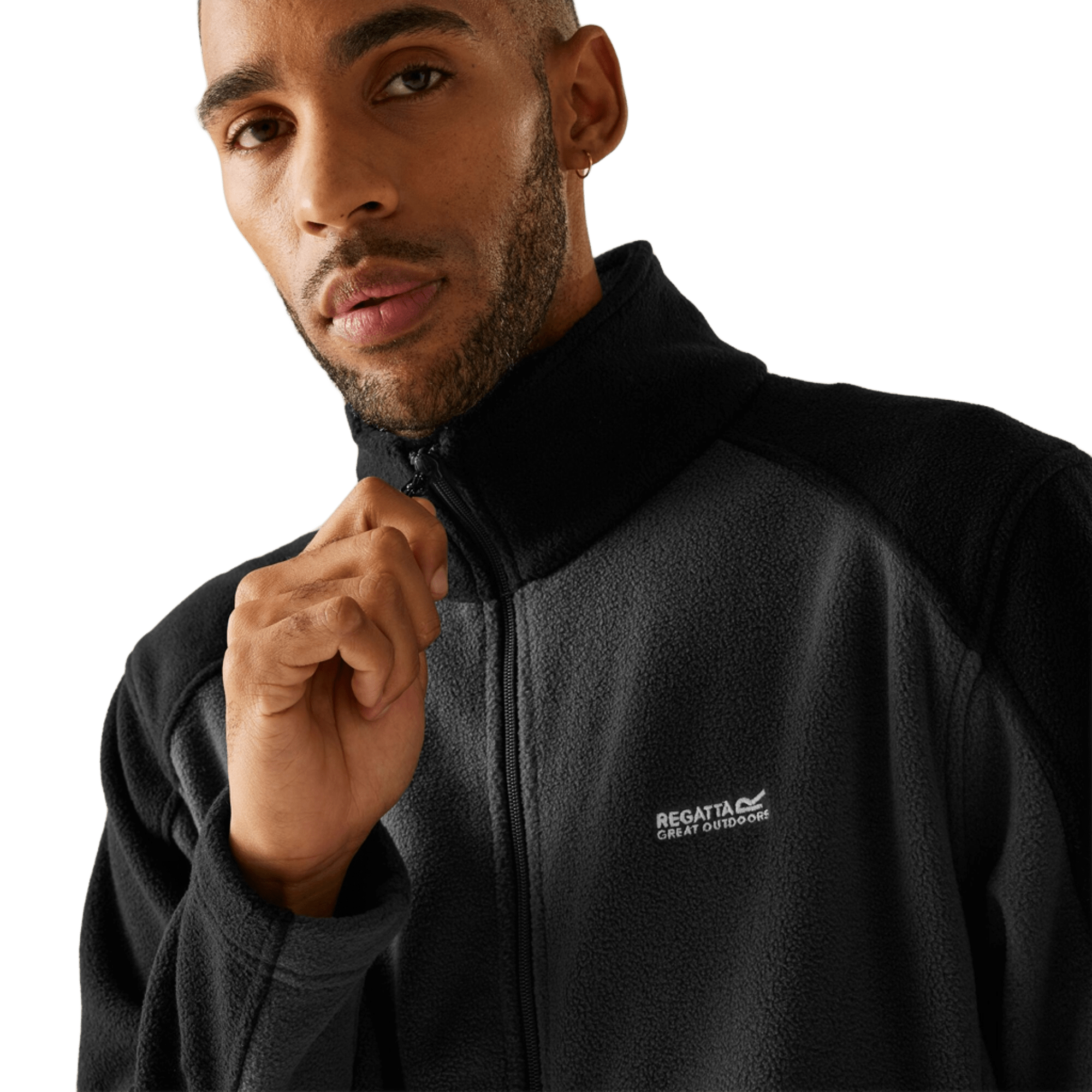 Кофта флисовая мужская Regatta HedmanII RMA192-6QQ XL темно-серая фото 4