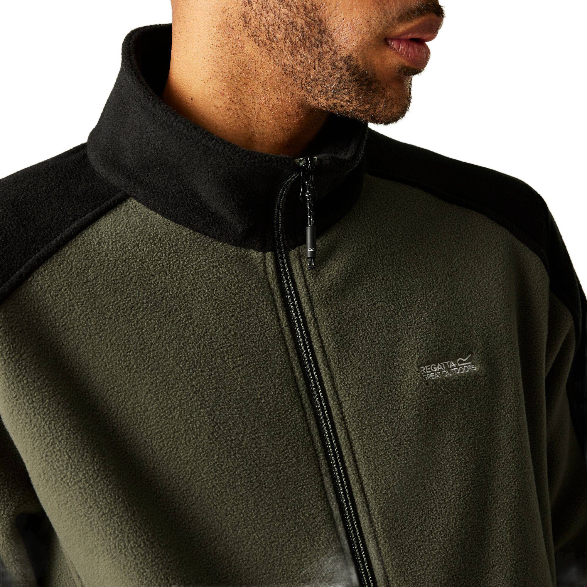 Кофта флисовая мужская Regatta HedmanII RMA192-ZYI 3XL хаки фото 4