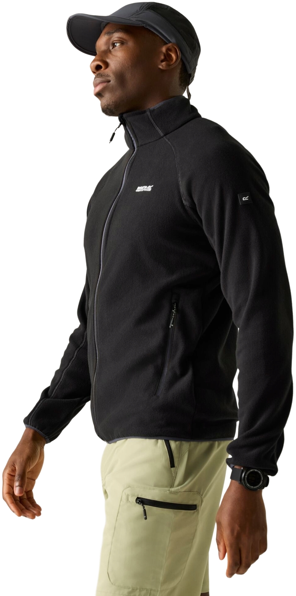 Толстовка чоловіча Regatta Hadfield RMA502-800 3XL чорнафото